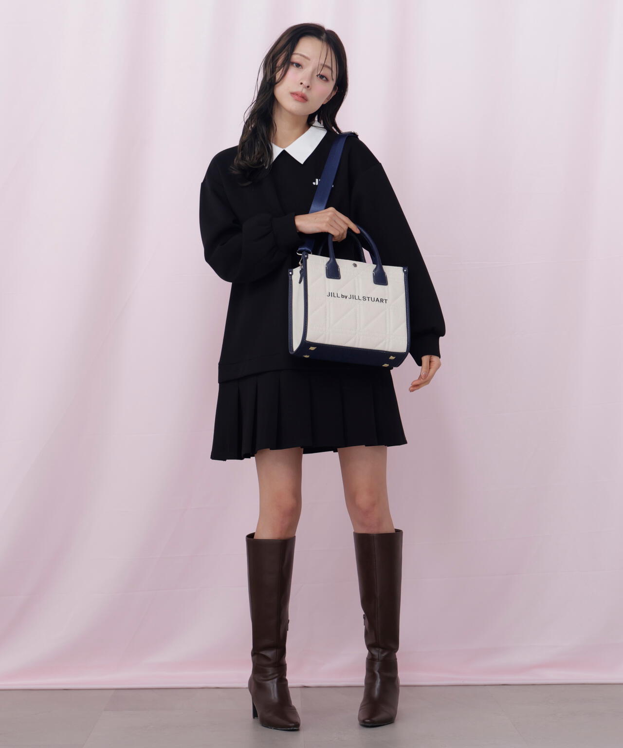 ステッチパイピングトート小 | JILL by JILL STUART（ジル バイ ジル