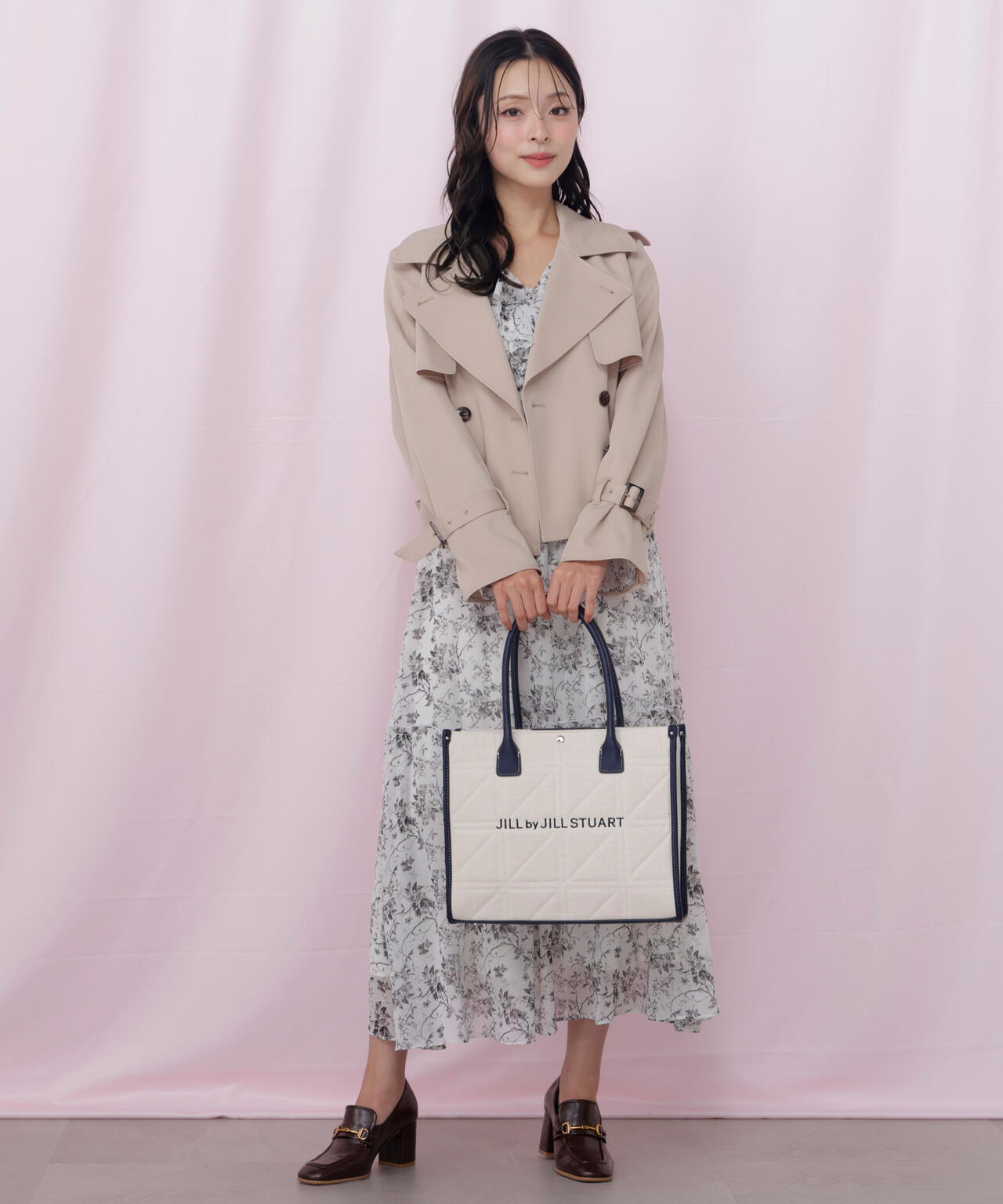 ステッチパイピングトート大