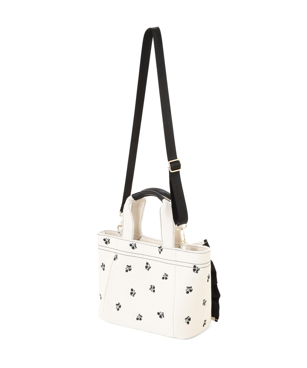 ＜Cherryシリーズ＞フリルトートバッグ