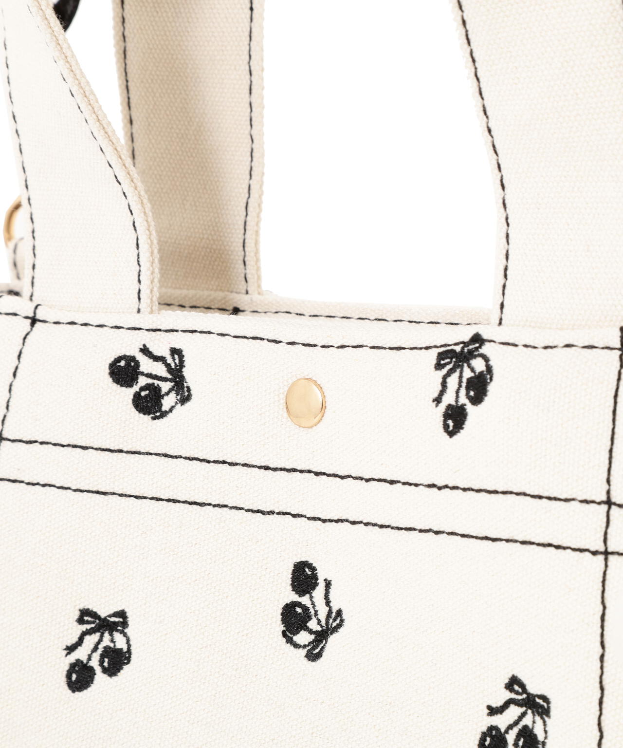 ＜Cherryシリーズ＞フリルトートバッグ