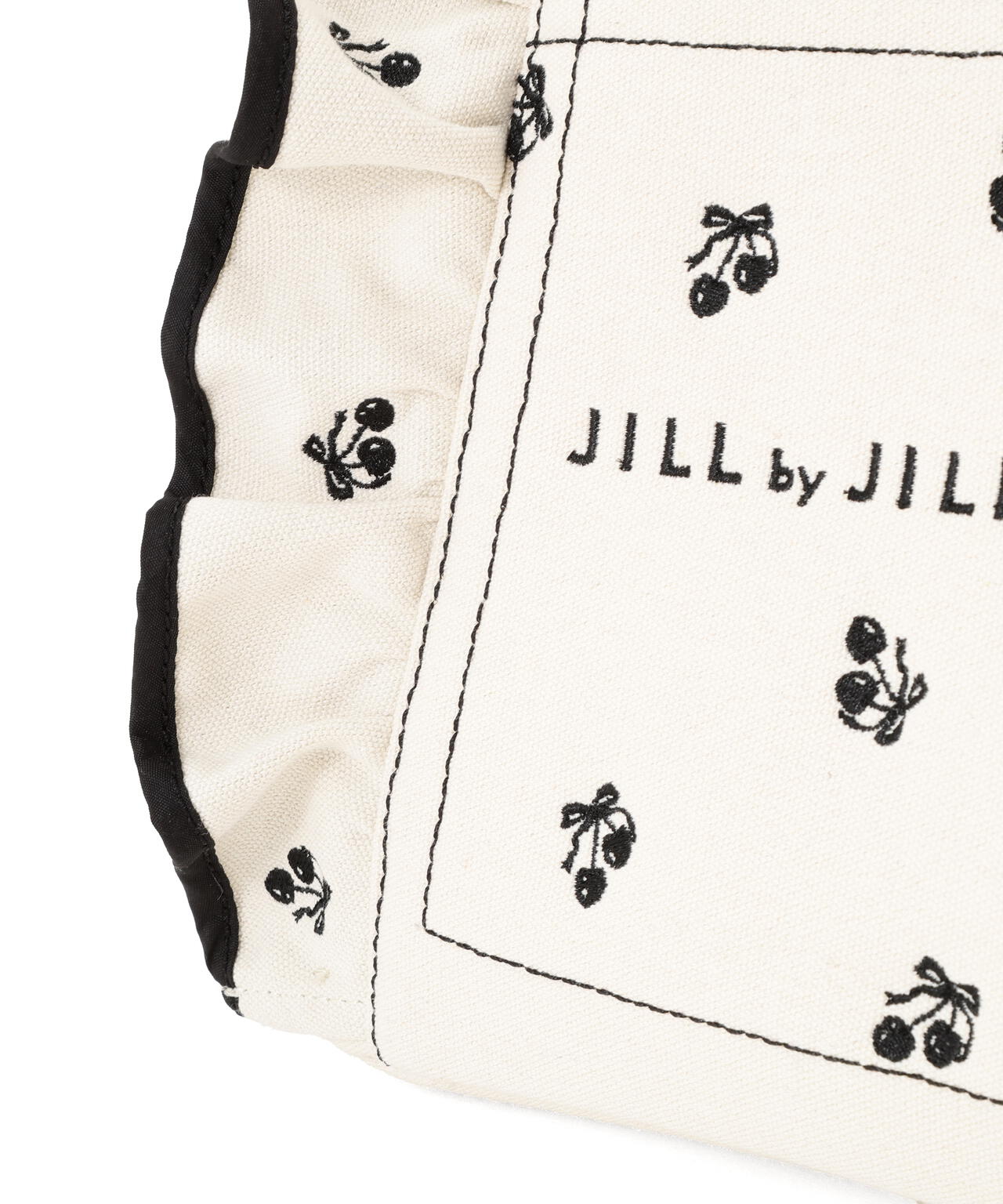 ＜Cherryシリーズ＞フリルトートバッグ