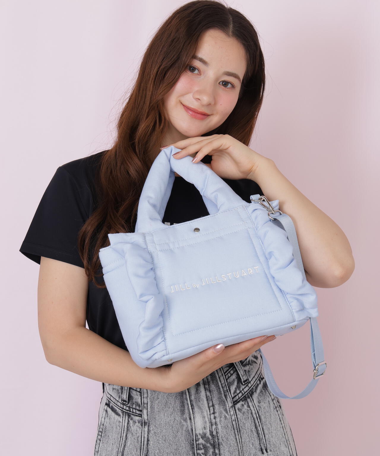 パフフリルトート