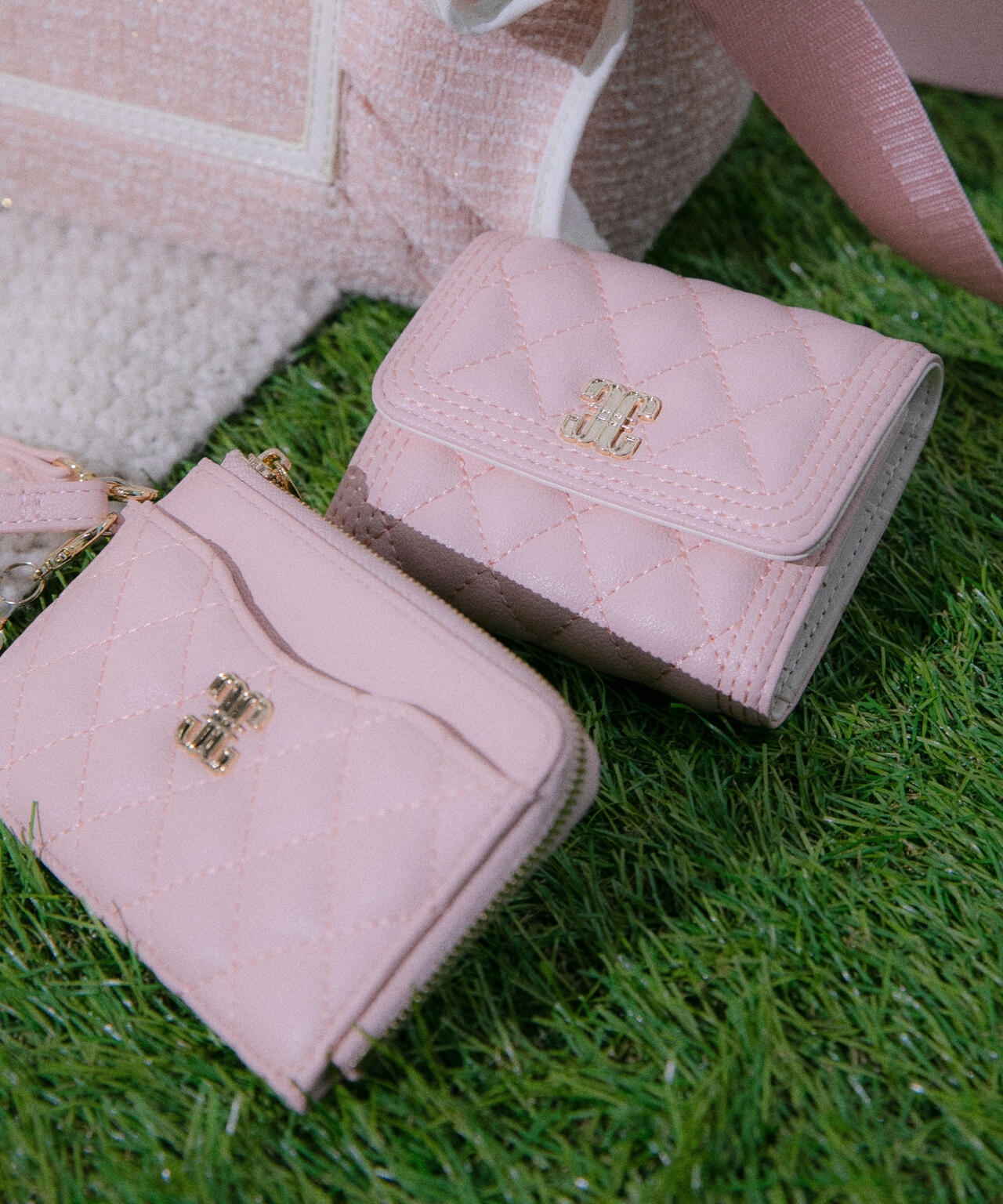 リンクJクラシカルキルトミニウォレット | JILL by JILL STUART（ジル