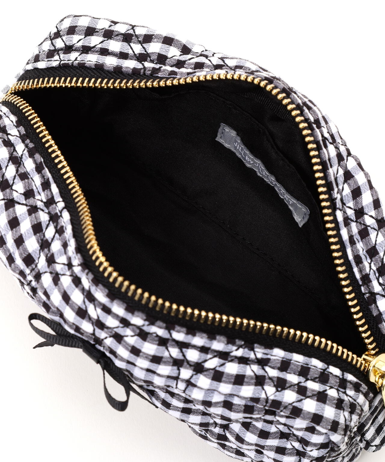 ハートキルトポーチ