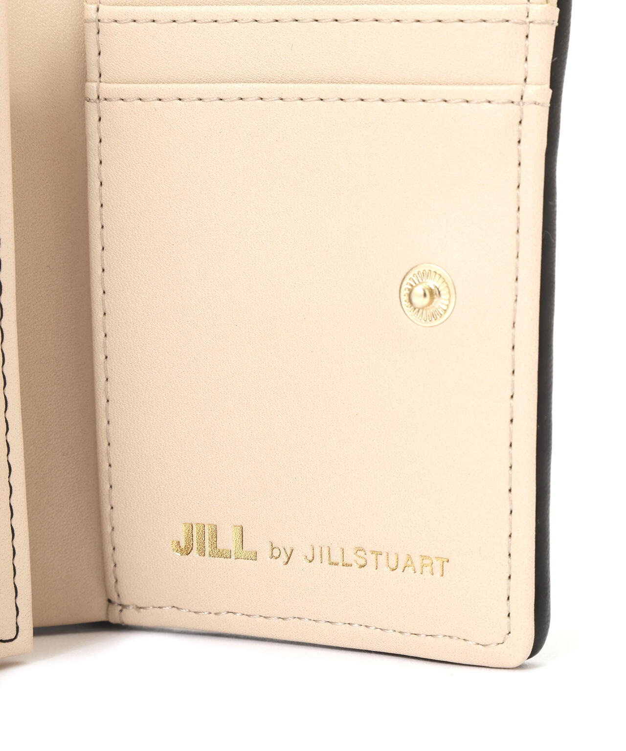 ミニリボンパフィフラップウォレット