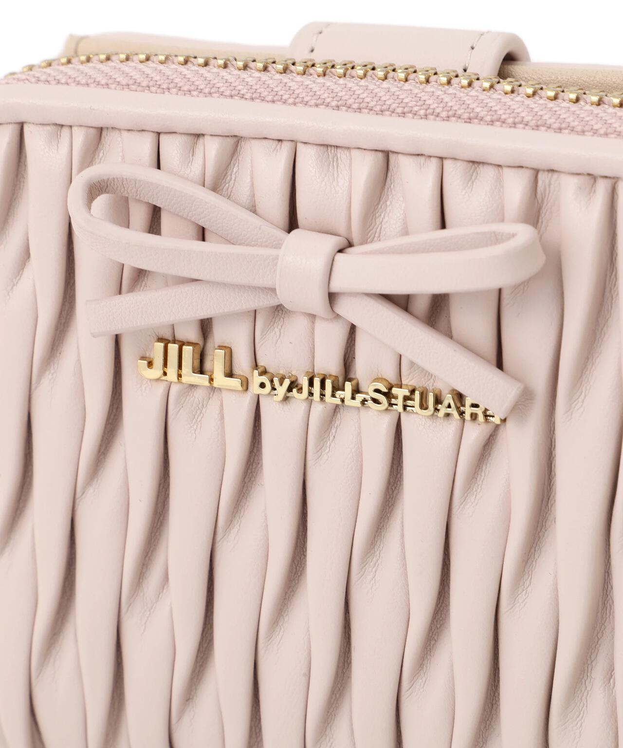 JILL by JILL STUART ミニリボンパフィーウォレット ピンク ミニリボンパフィウォレット | JILL by JILL STUART（ジル バイ ジル