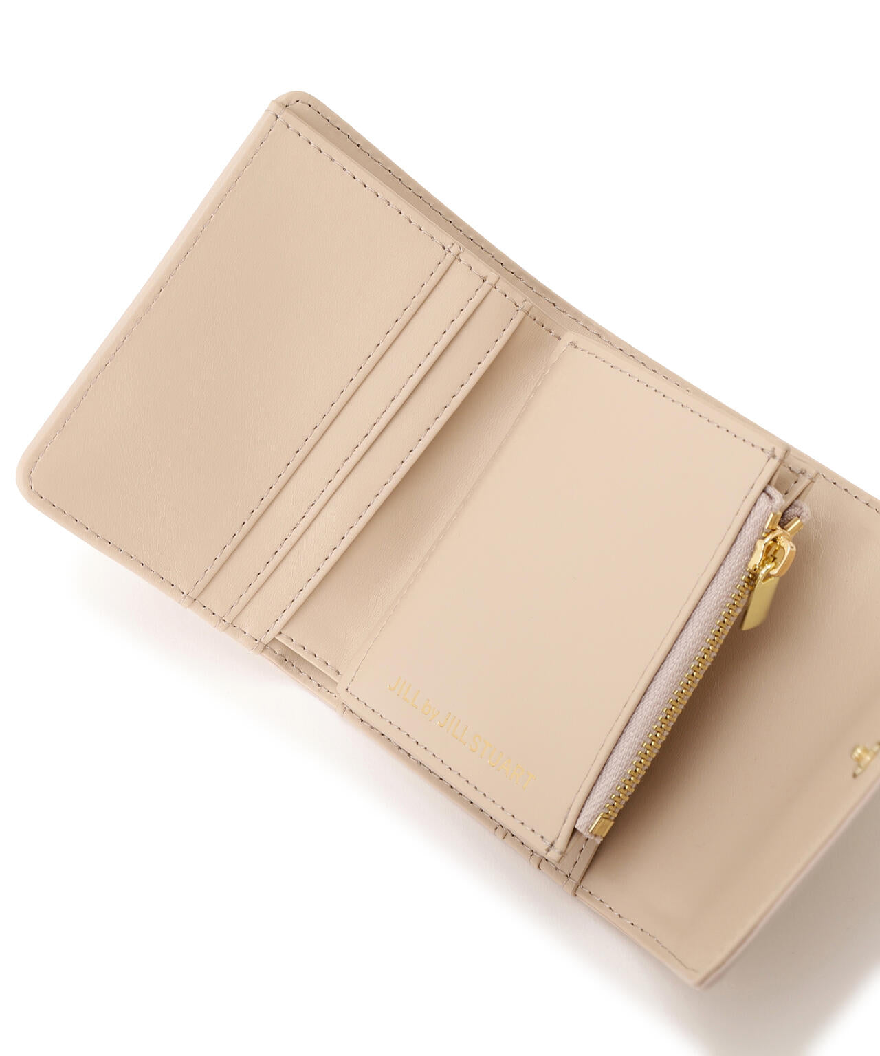 ミニウォレット ベージュ コンビネーションミニウォレット | JILL by JILL STUART（ジル バイ