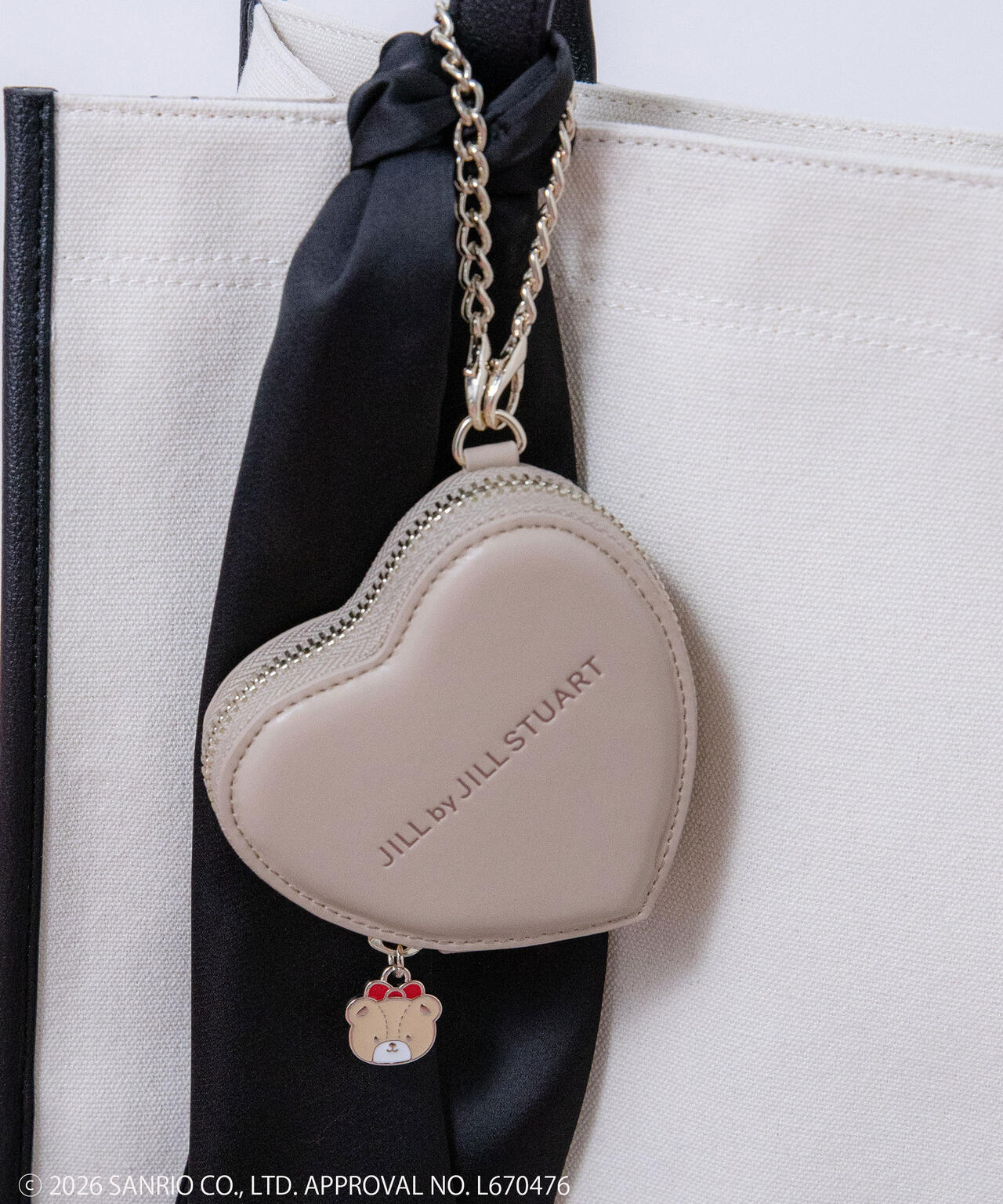 タイニーチャムコラボハートポーチチャーム | JILL by JILL STUART