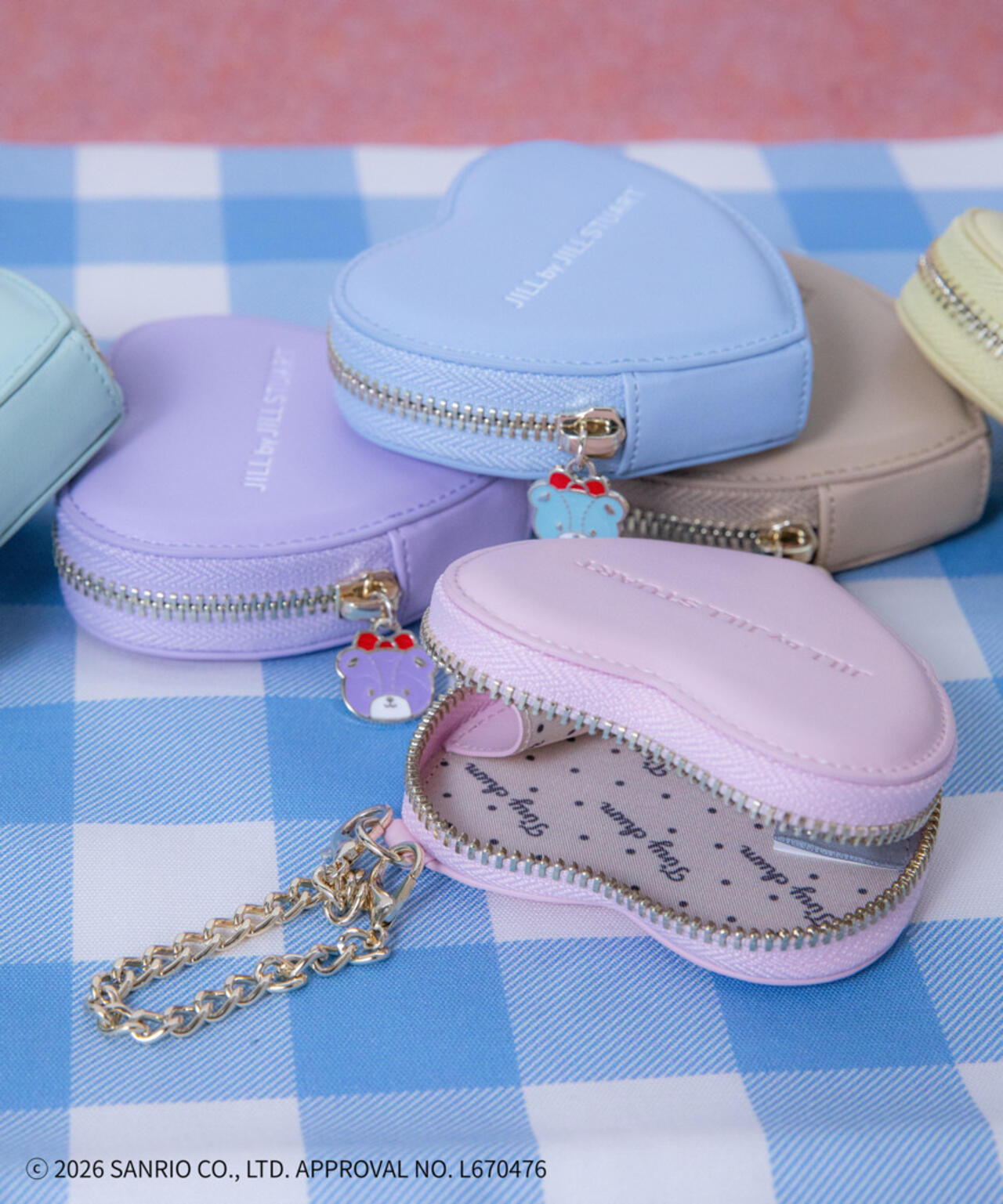 タイニーチャムコラボハートポーチチャーム | JILL by JILL STUART