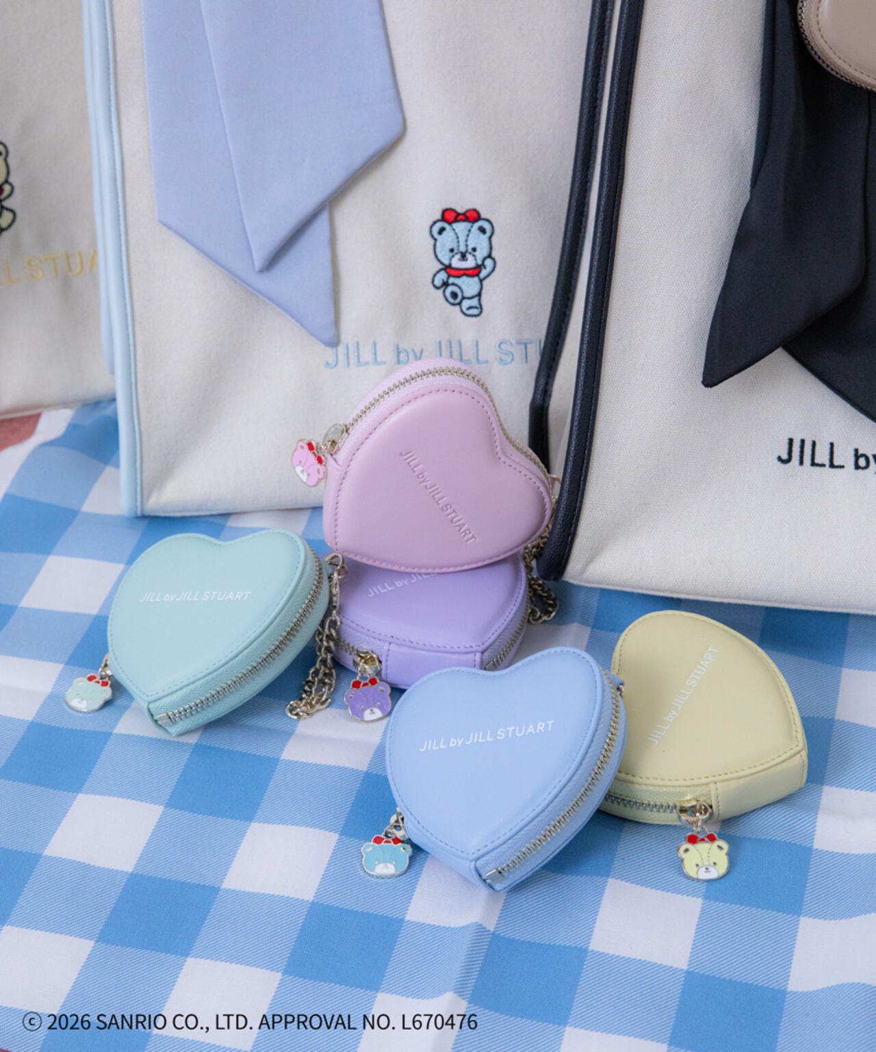 タイニーチャムコラボハートポーチチャーム | JILL by JILL STUART