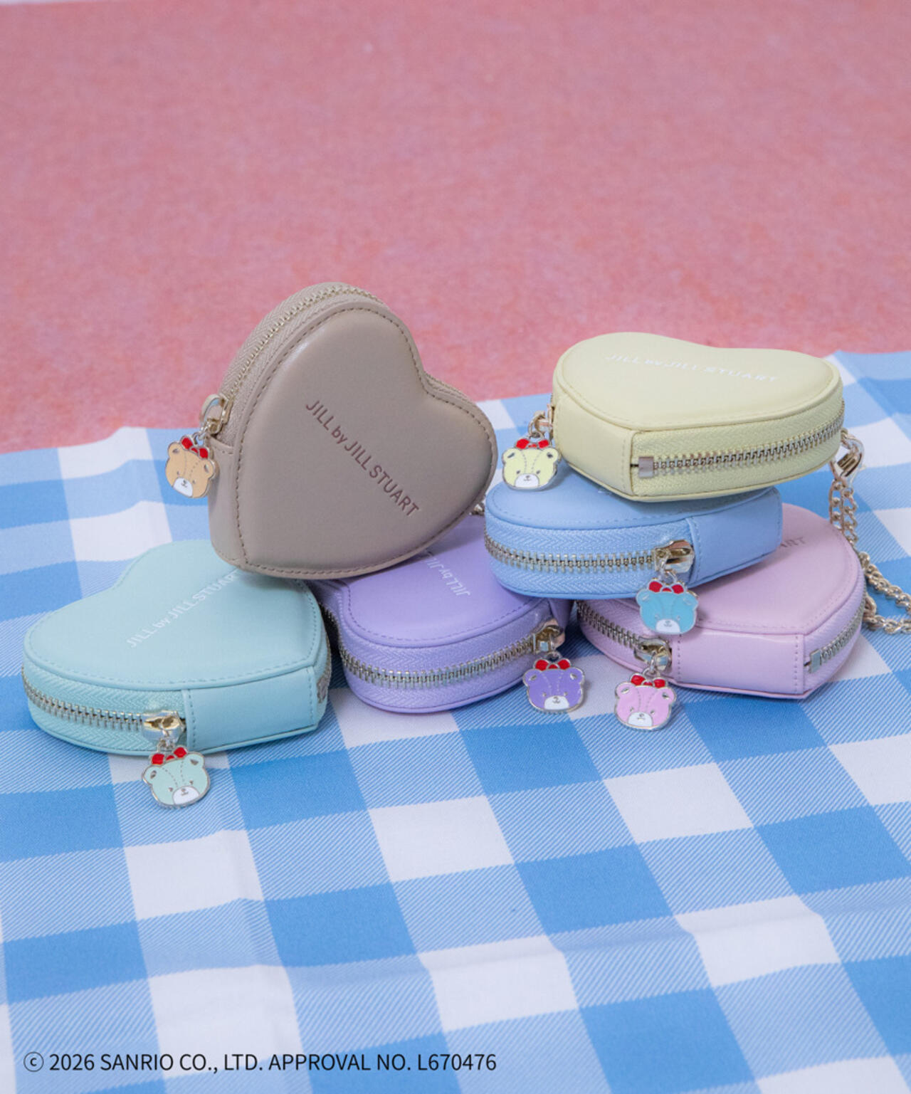 タイニーチャムコラボハートポーチチャーム | JILL by JILL STUART