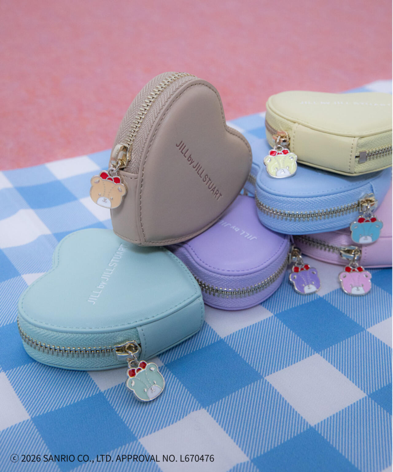 タイニーチャムコラボハートポーチチャーム | JILL by JILL STUART