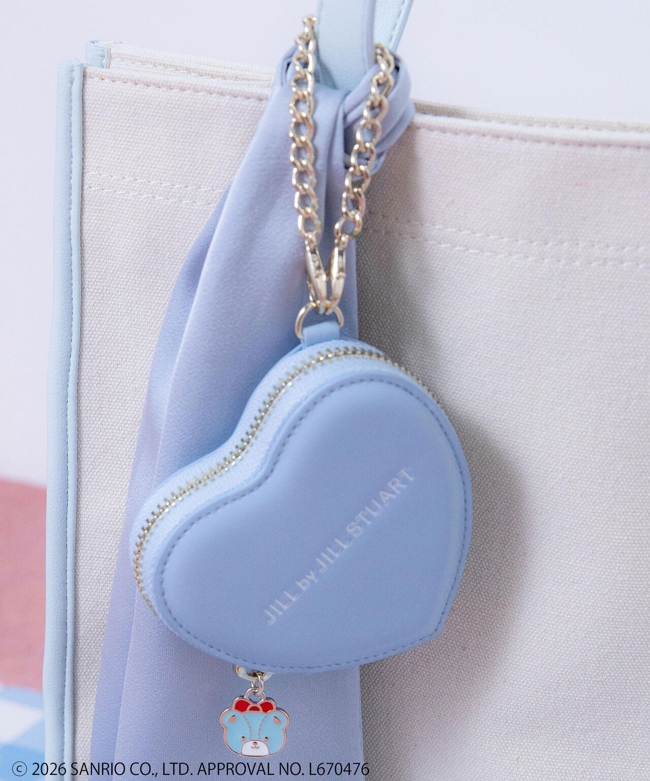 タイニーチャムコラボハートポーチチャーム | JILL by JILL STUART