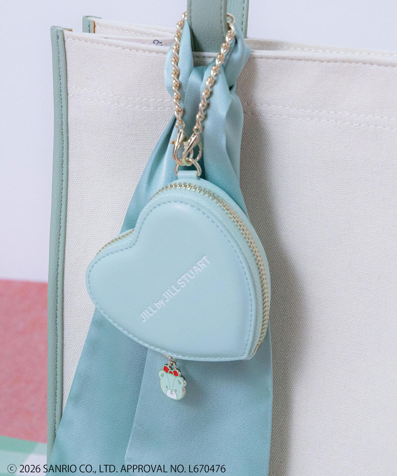 タイニーチャムコラボハートポーチチャーム | JILL by JILL STUART