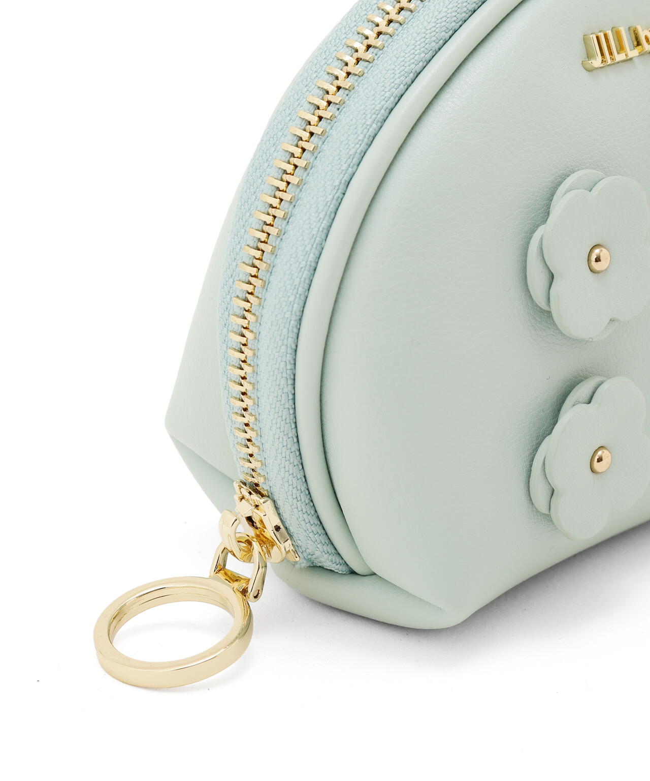 フラワーモチーフポーチ