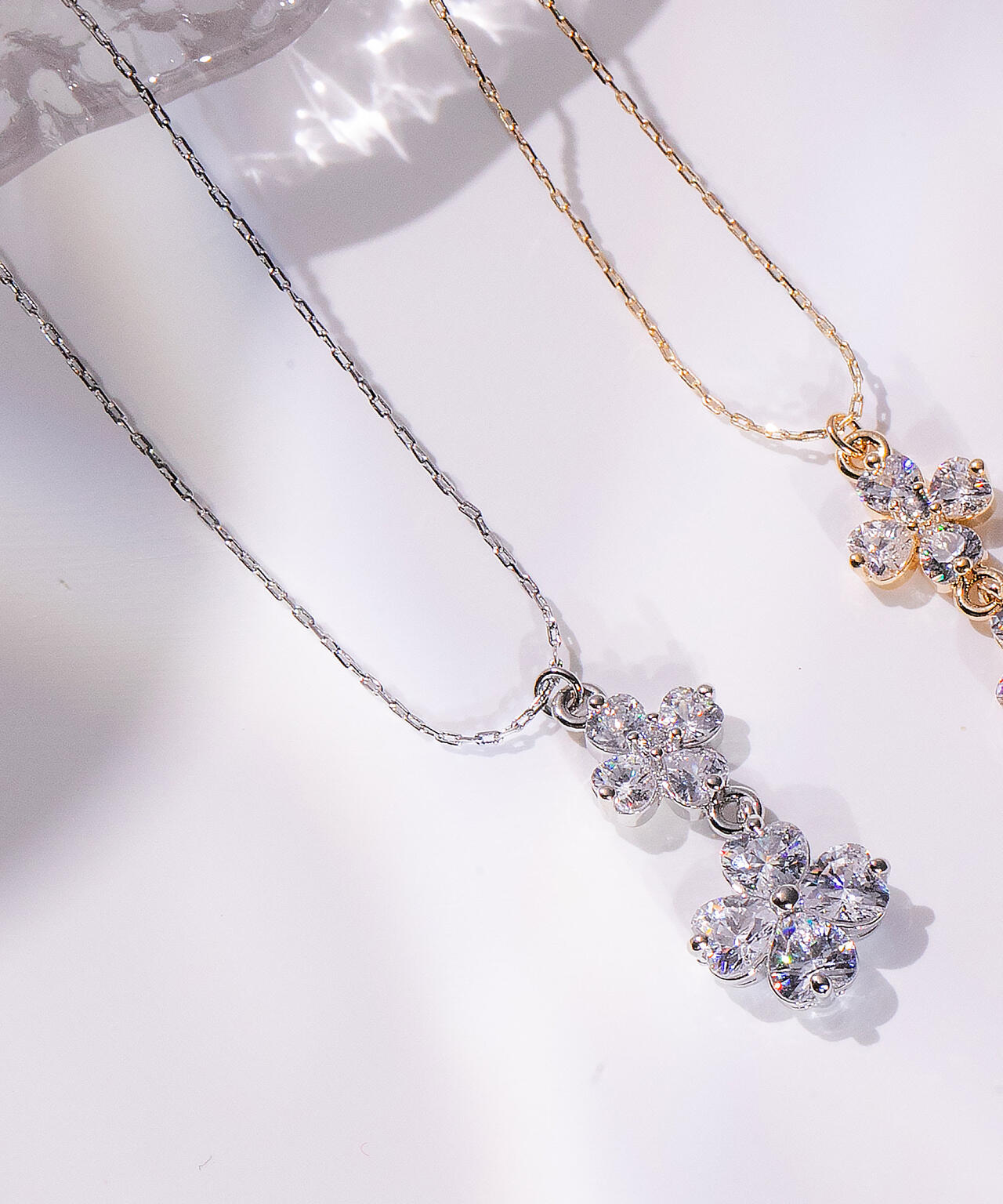Cubicダブルクローバーネックレス | JILL by JILL STUART（ジル