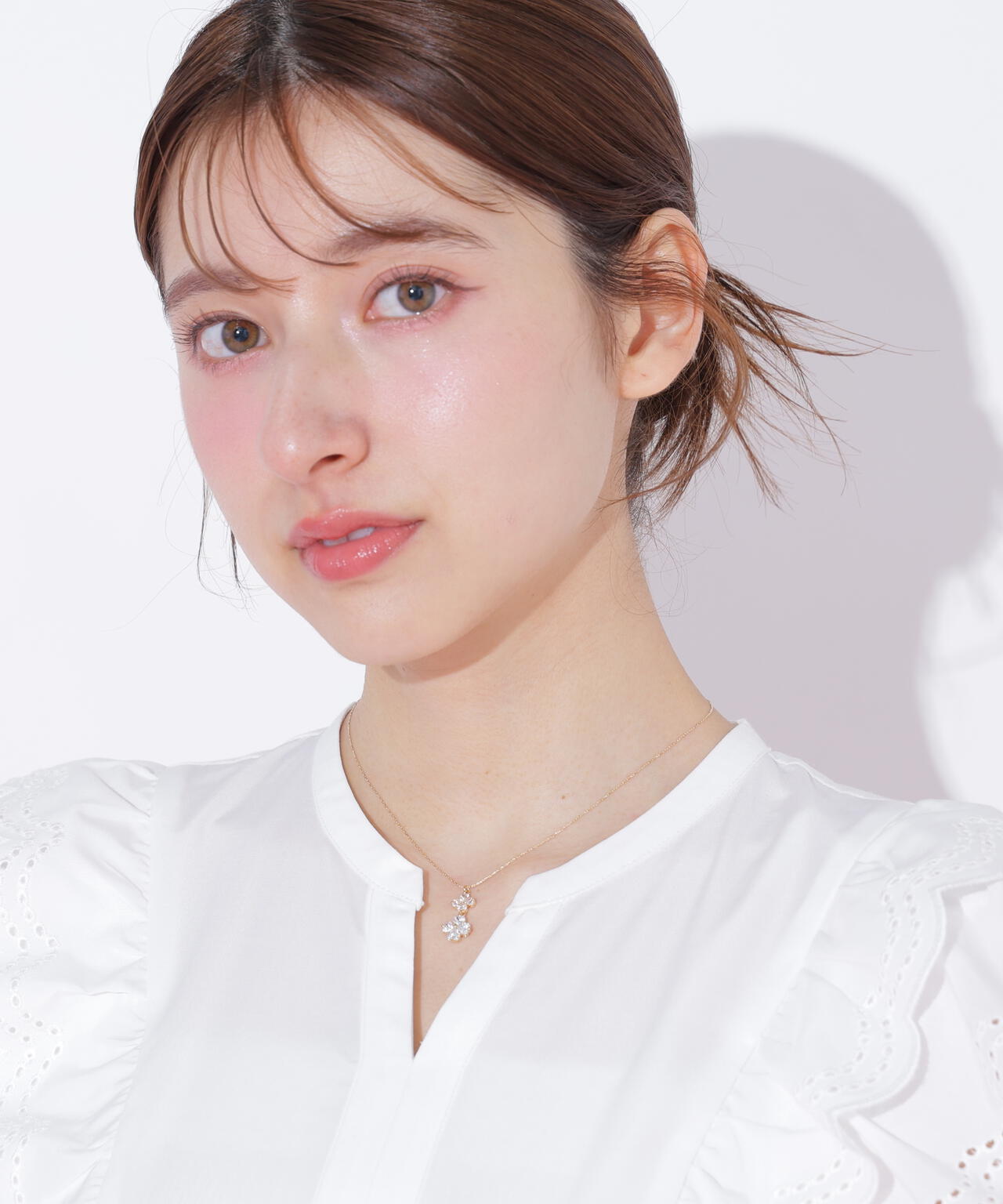 Cubicダブルクローバーネックレス | JILL by JILL STUART（ジル