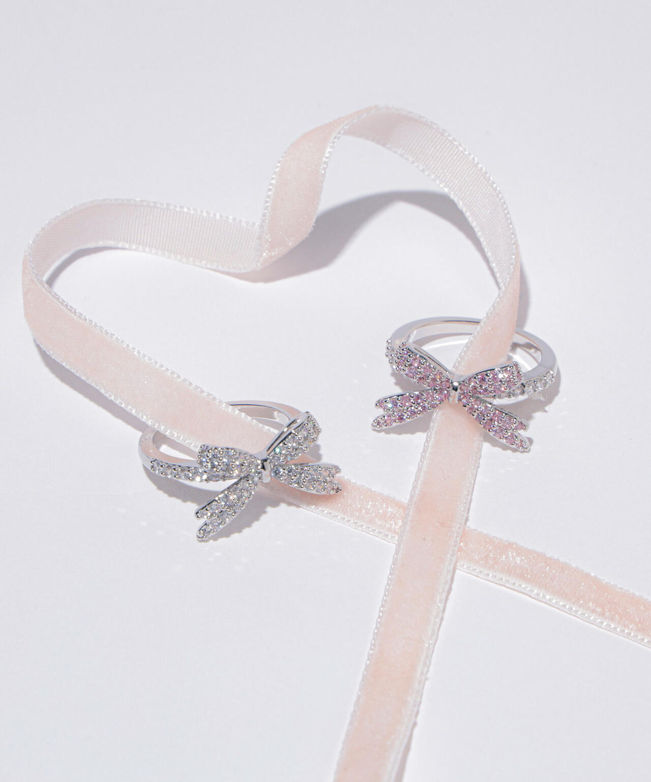 Cubic パヴェリボンリング | JILL by JILL STUART（ジル バイ ジル