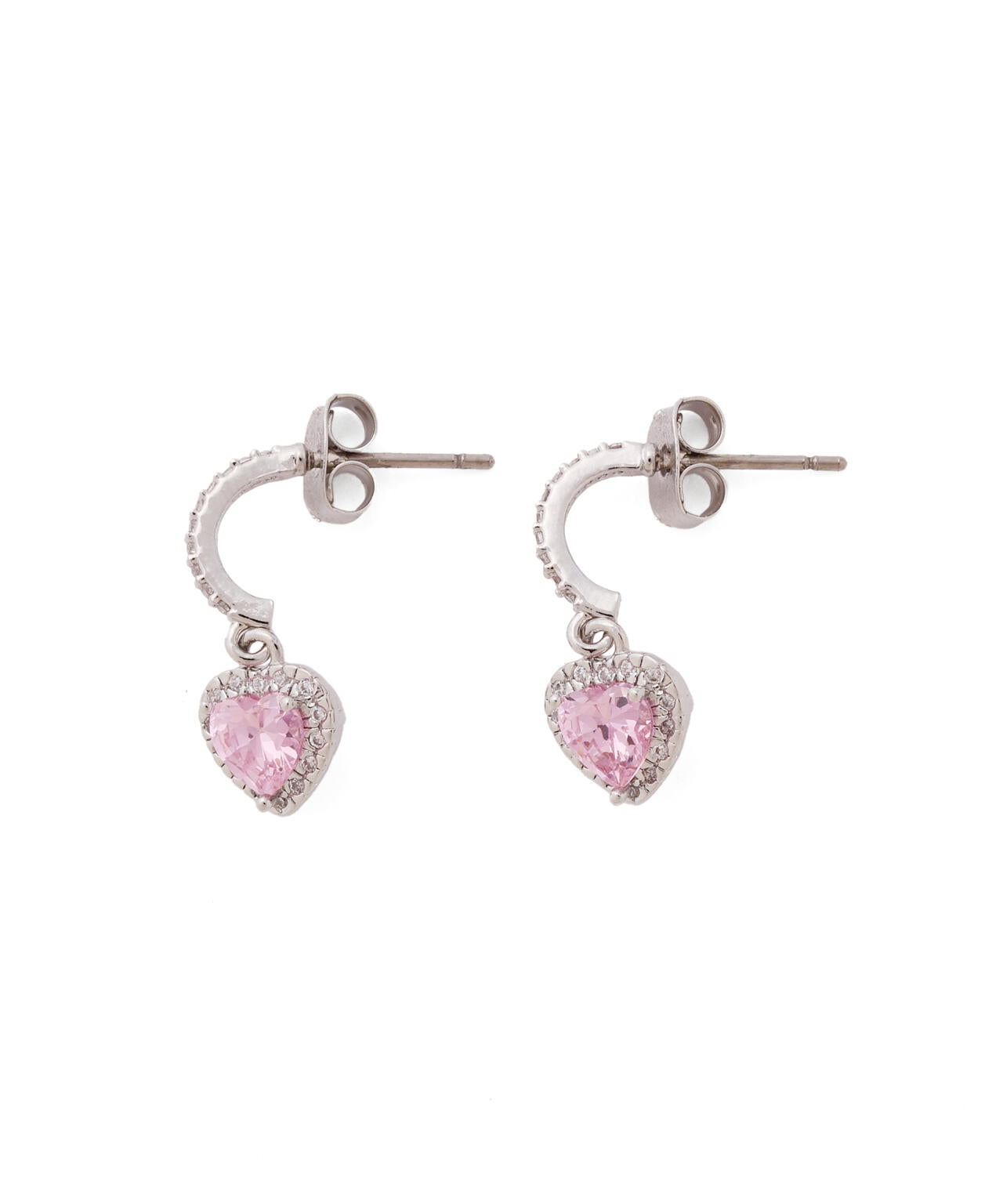 至高✨ハイクオリティ✨ハードウェア　シルバー　ミニ　ピアス Cubic プチハートピアス | JILL by JILL STUART（ジル バイ ジル