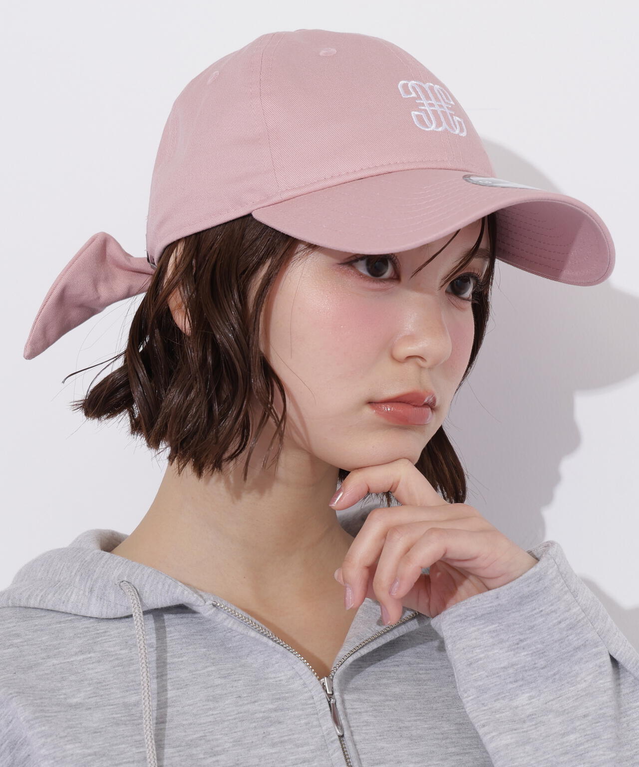 ＜ニューエラコラボ＞バックリボンキャップ