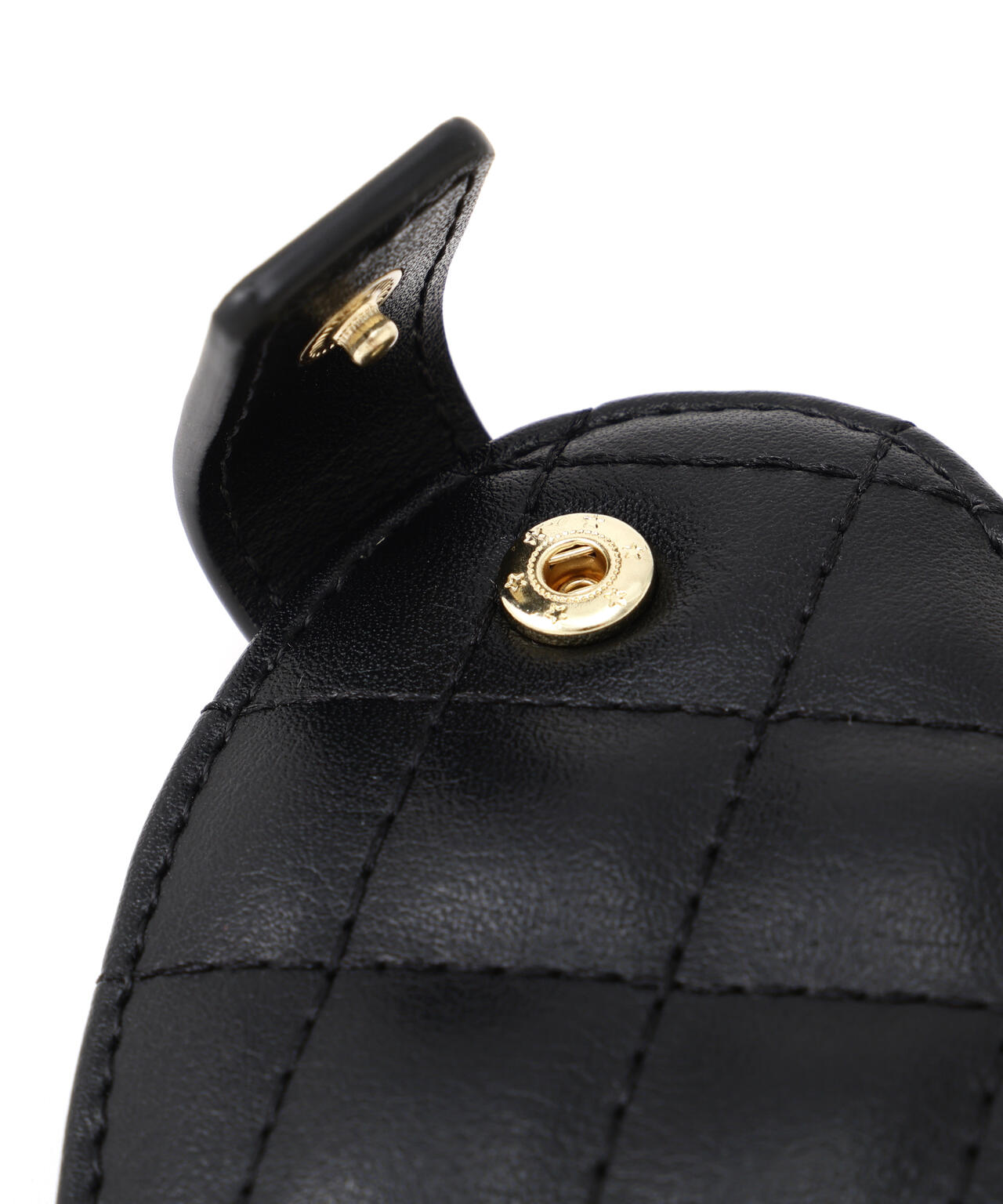 キルティングビジューミラーチャーム