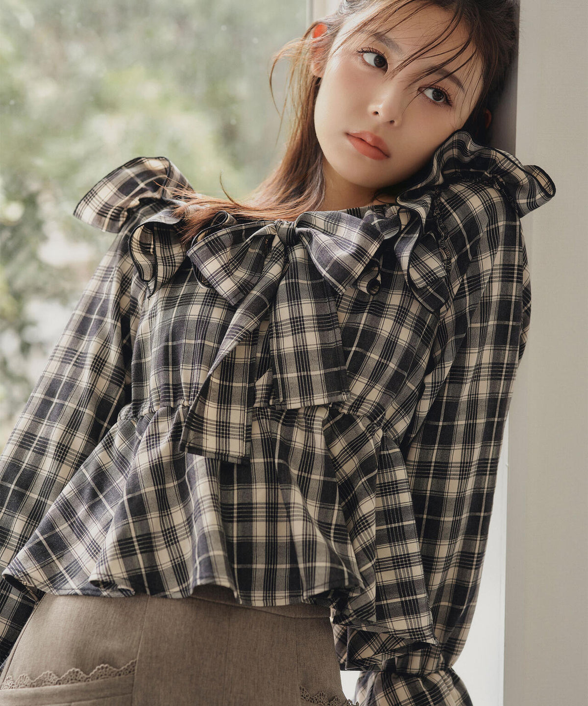 イレギュラーフリルブラウス | JILL by JILL STUART（ジル バイ ジル 