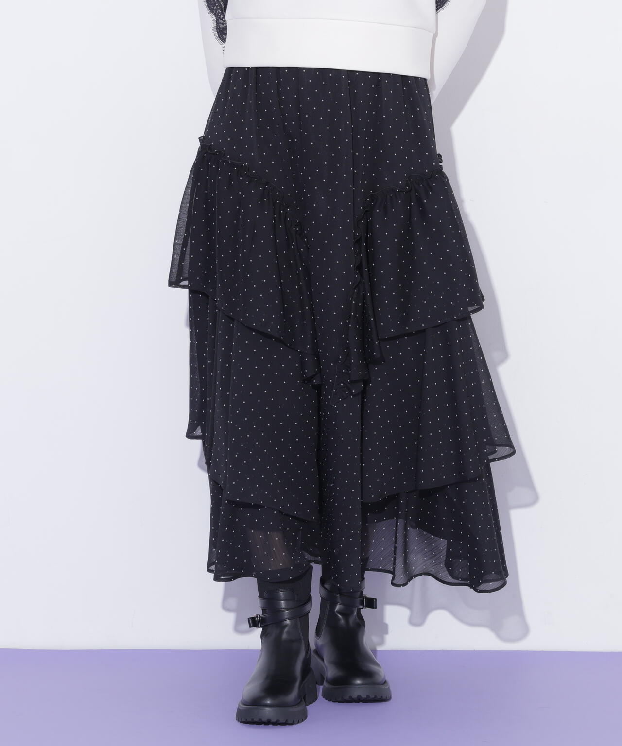 ラッフルティアードスカート | JILL by JILL STUART（ジル バイ ジル