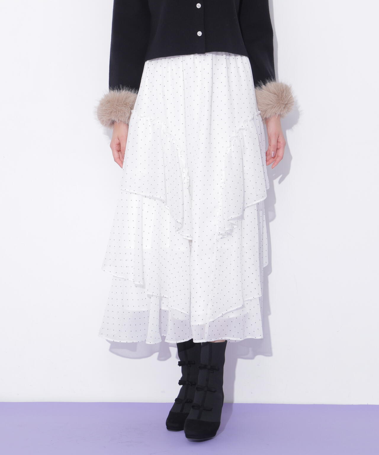 ラッフルティアードスカート | JILL by JILL STUART（ジル バイ ジル