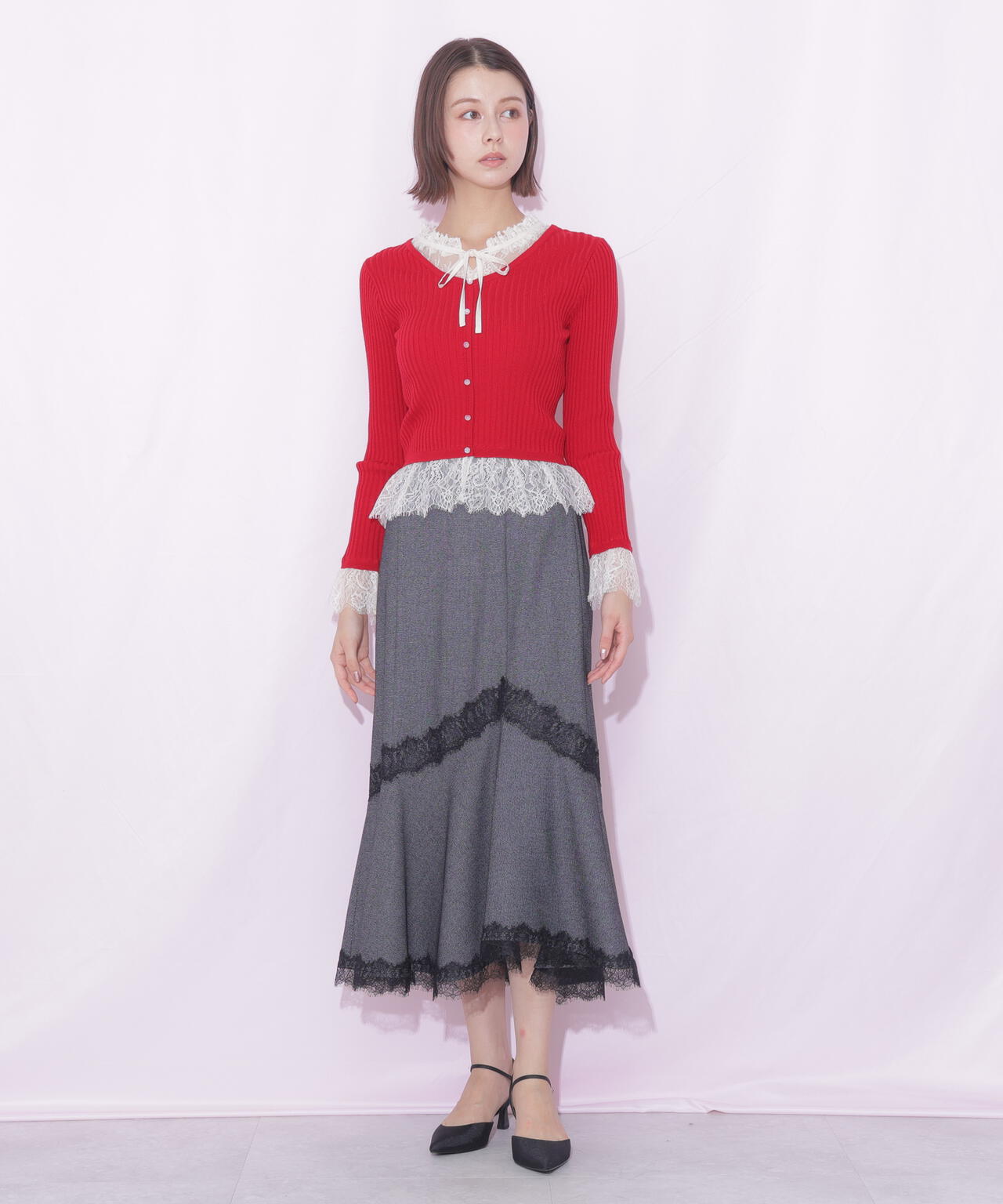 レーストリムマーメイドスカート | JILL by JILL STUART（ジル バイ