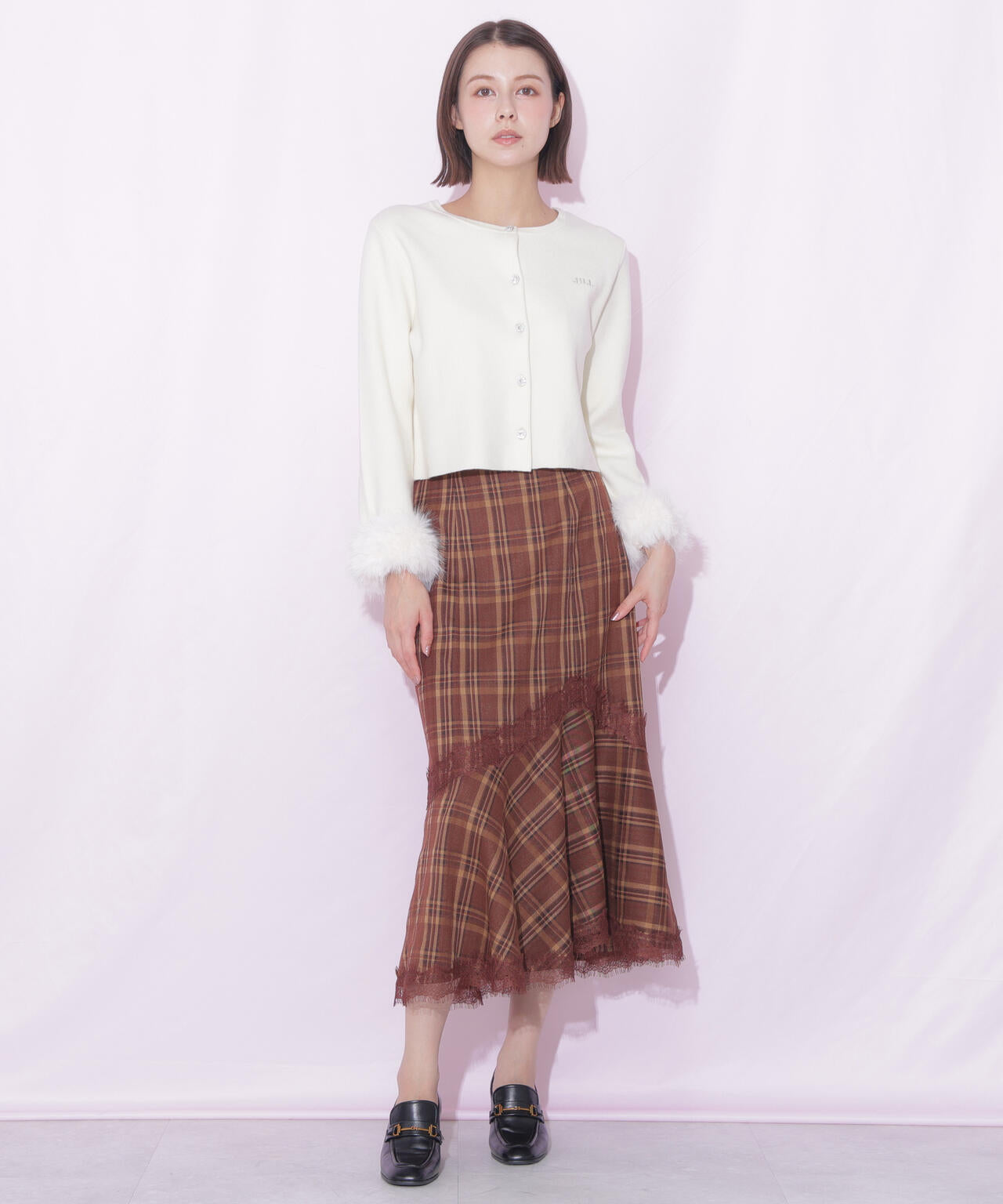 レーストリムマーメイドスカート | JILL by JILL STUART(ジル バイ レーストリムマーメイドスカート | JILL by JILL STUART(ジル バイ