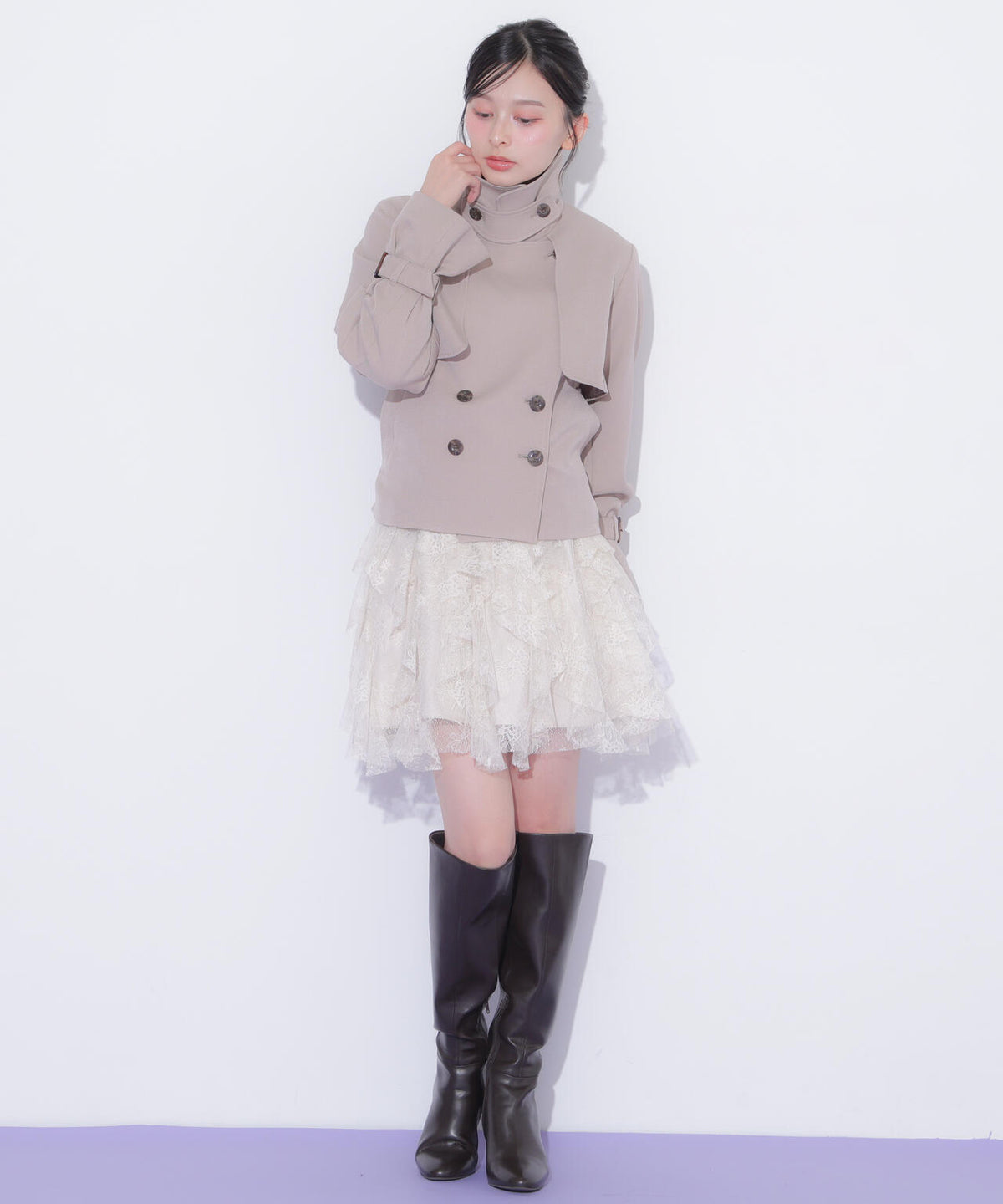 162cm 着用サイズ：FR