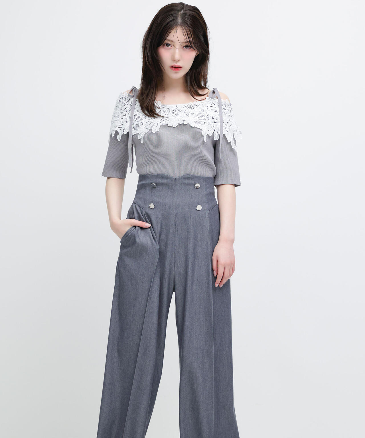 ビスチェディテールワイドパンツ | JILL by JILL STUART（ジル バイ