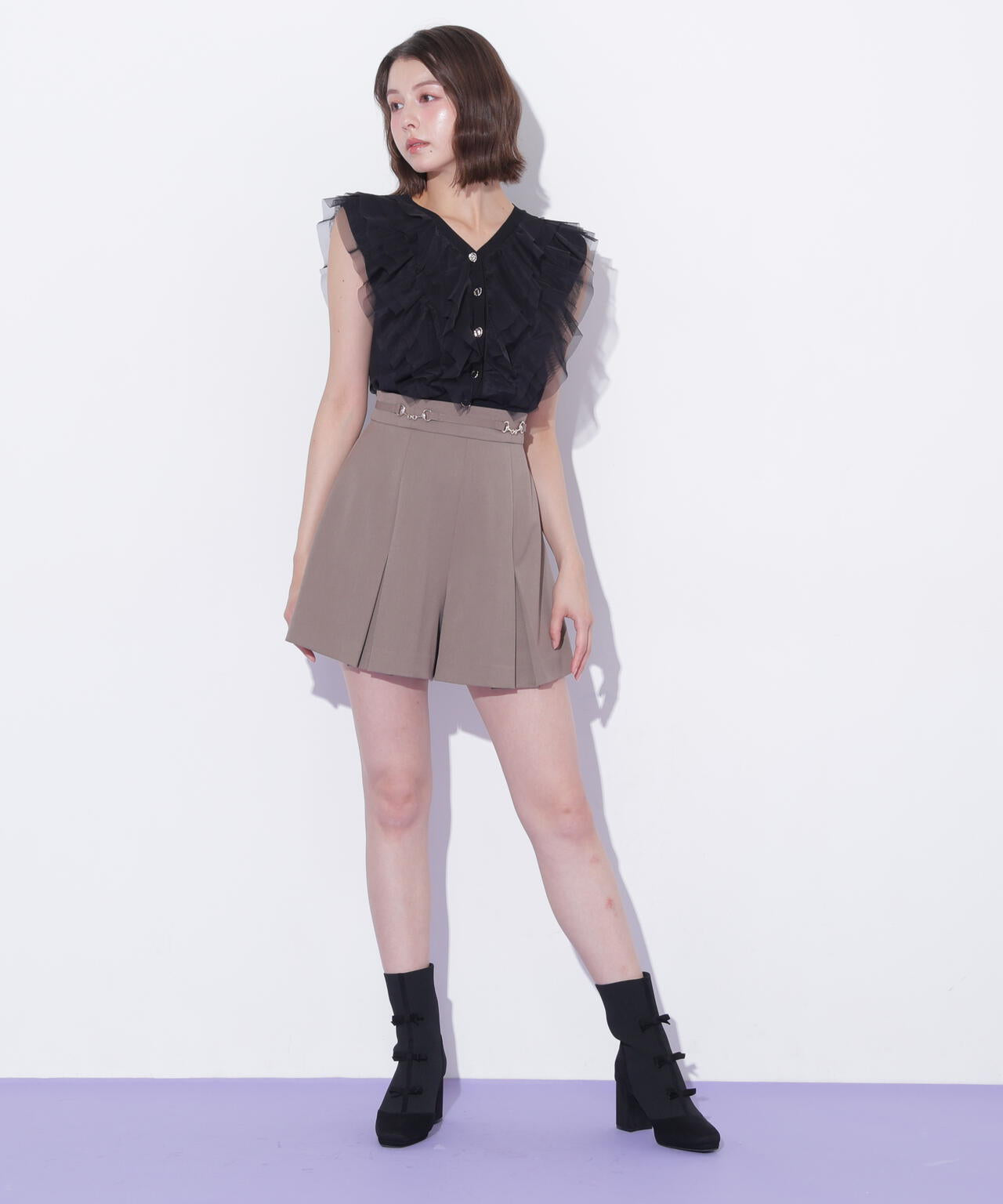 ビット付きショートパンツ | JILL by JILL STUART（ジル バイ ジル