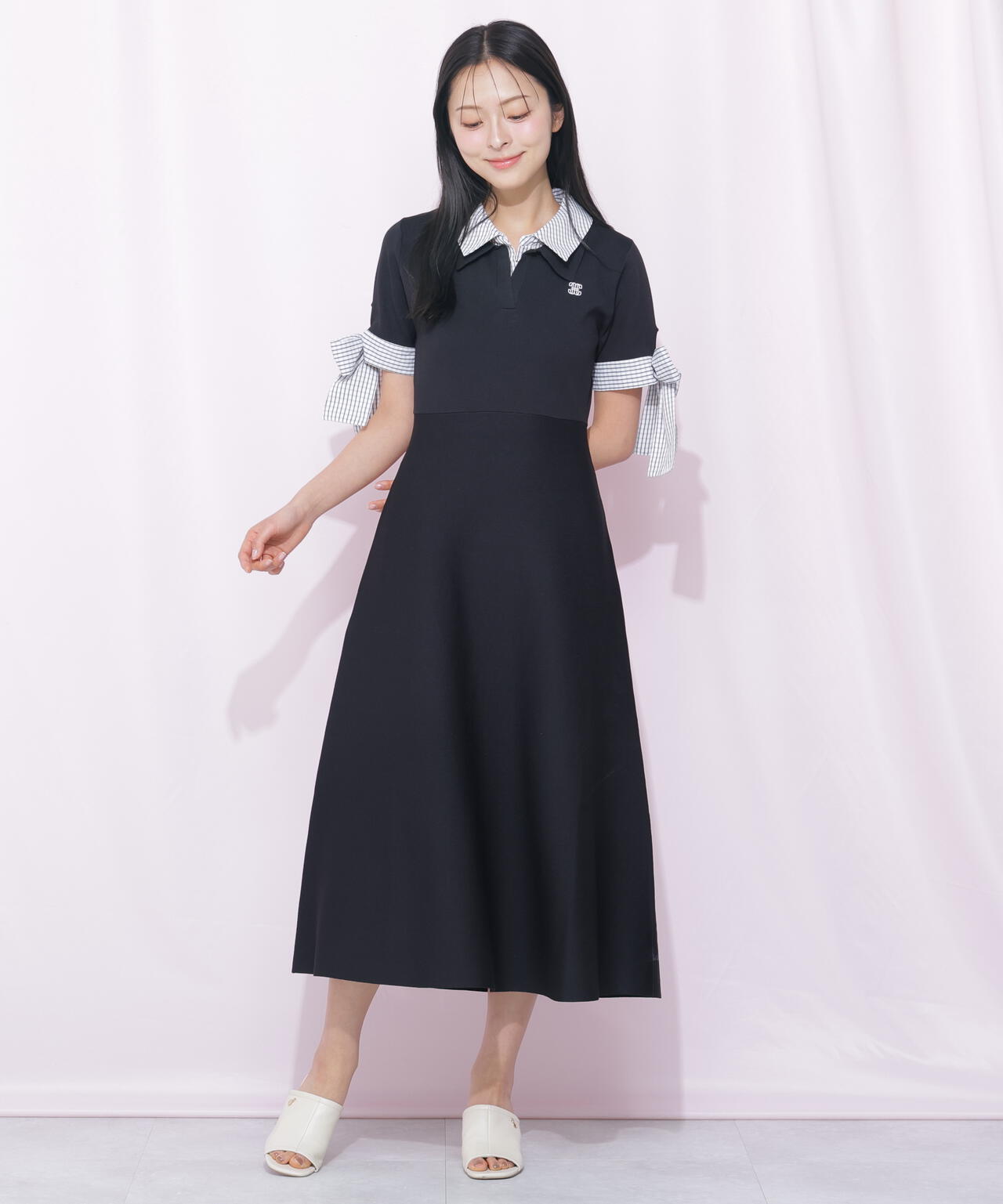 ダブルカラーニットワンピース | JILL by JILL STUART（ジル バイ ジル