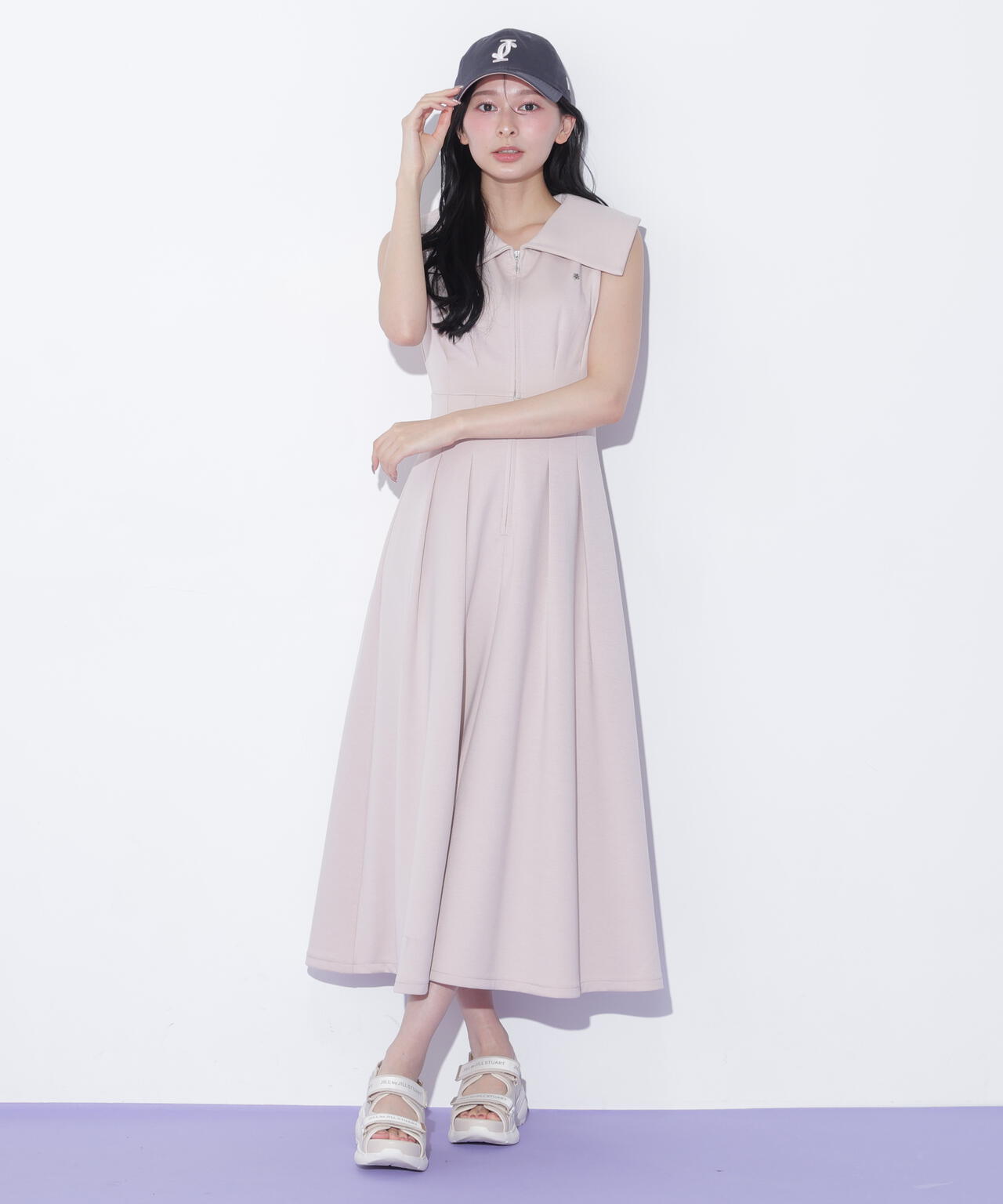 ダイバー襟付きワンピース | JILL by JILL STUART（ジル バイ ジル