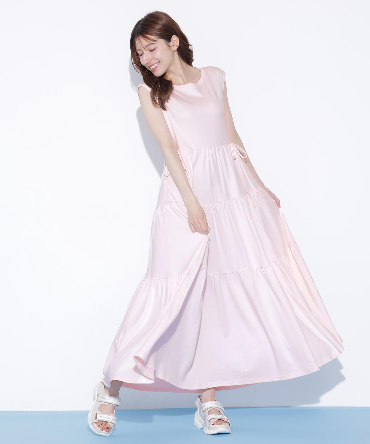 カットソーティアードワンピース | JILL by JILL STUART（ジル バイ