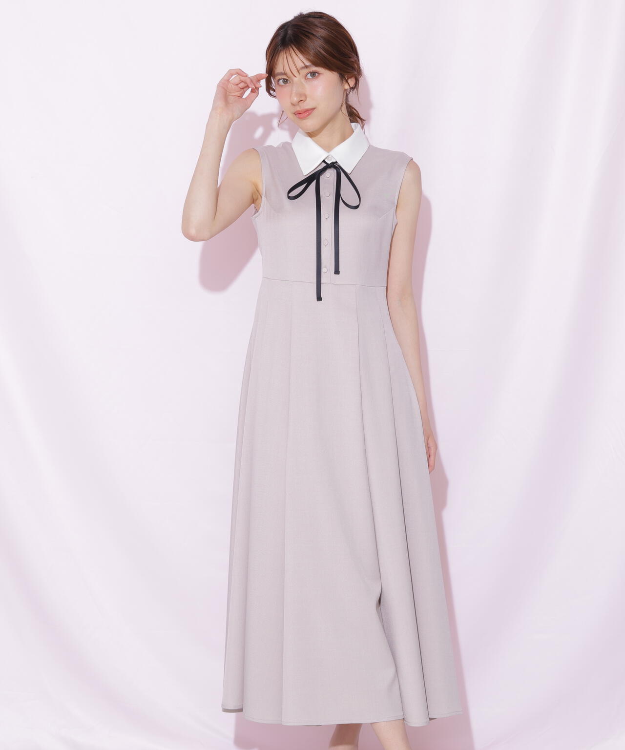 襟付きフレンチスリーブワンピース | JILL by JILL STUART（ジル バイ