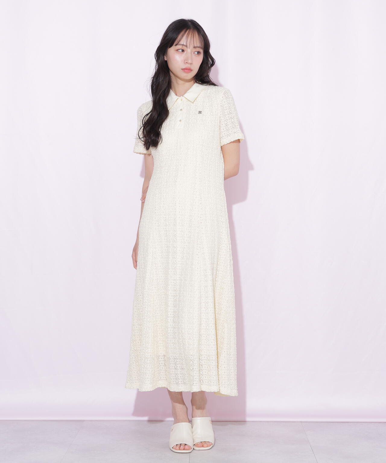 6/12 10:00～6/15 SPECIAL COUPON 対象商品】レースポロワンピース