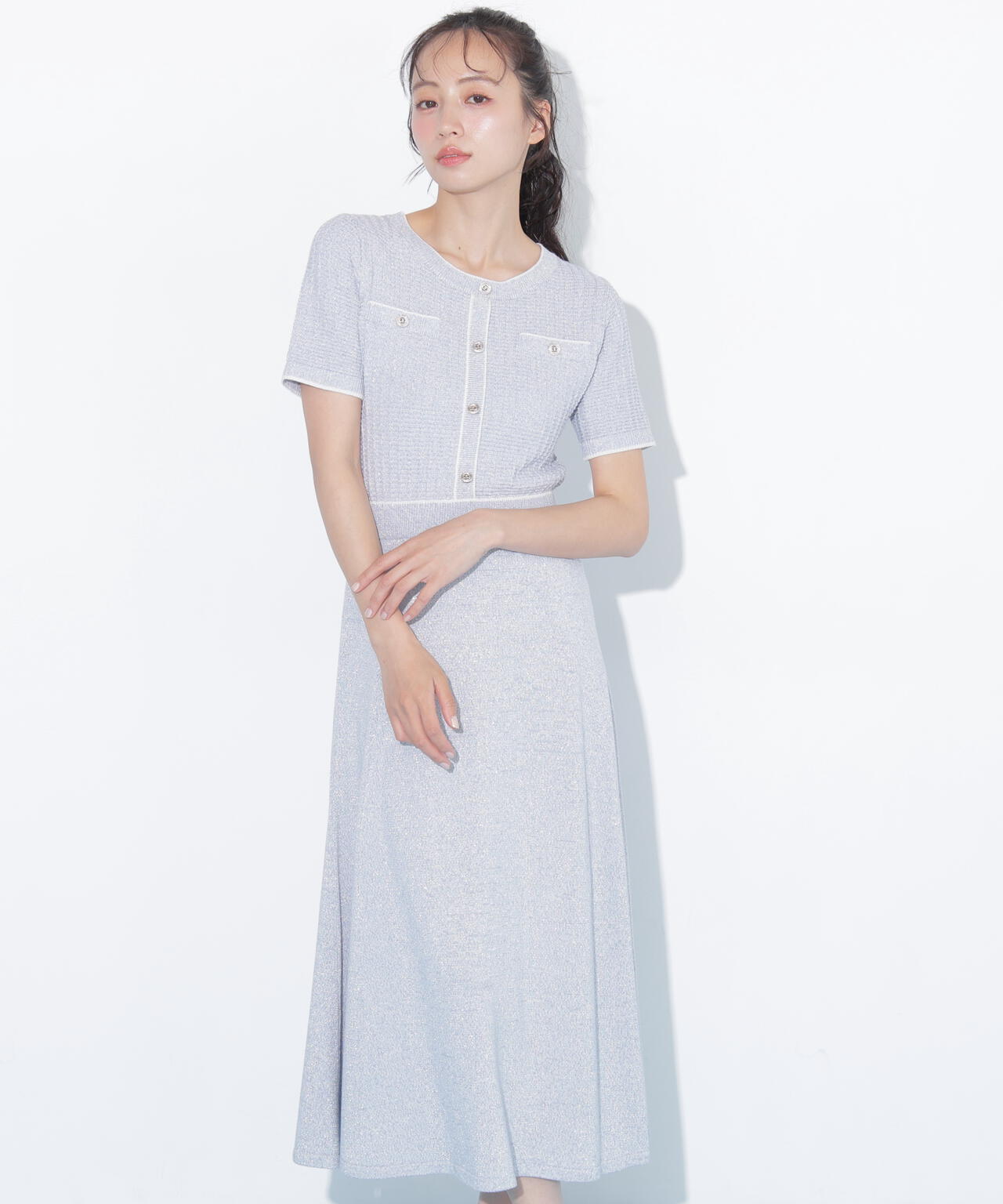 ミックスツイードニットワンピース | JILL by JILL STUART（ジル バイ