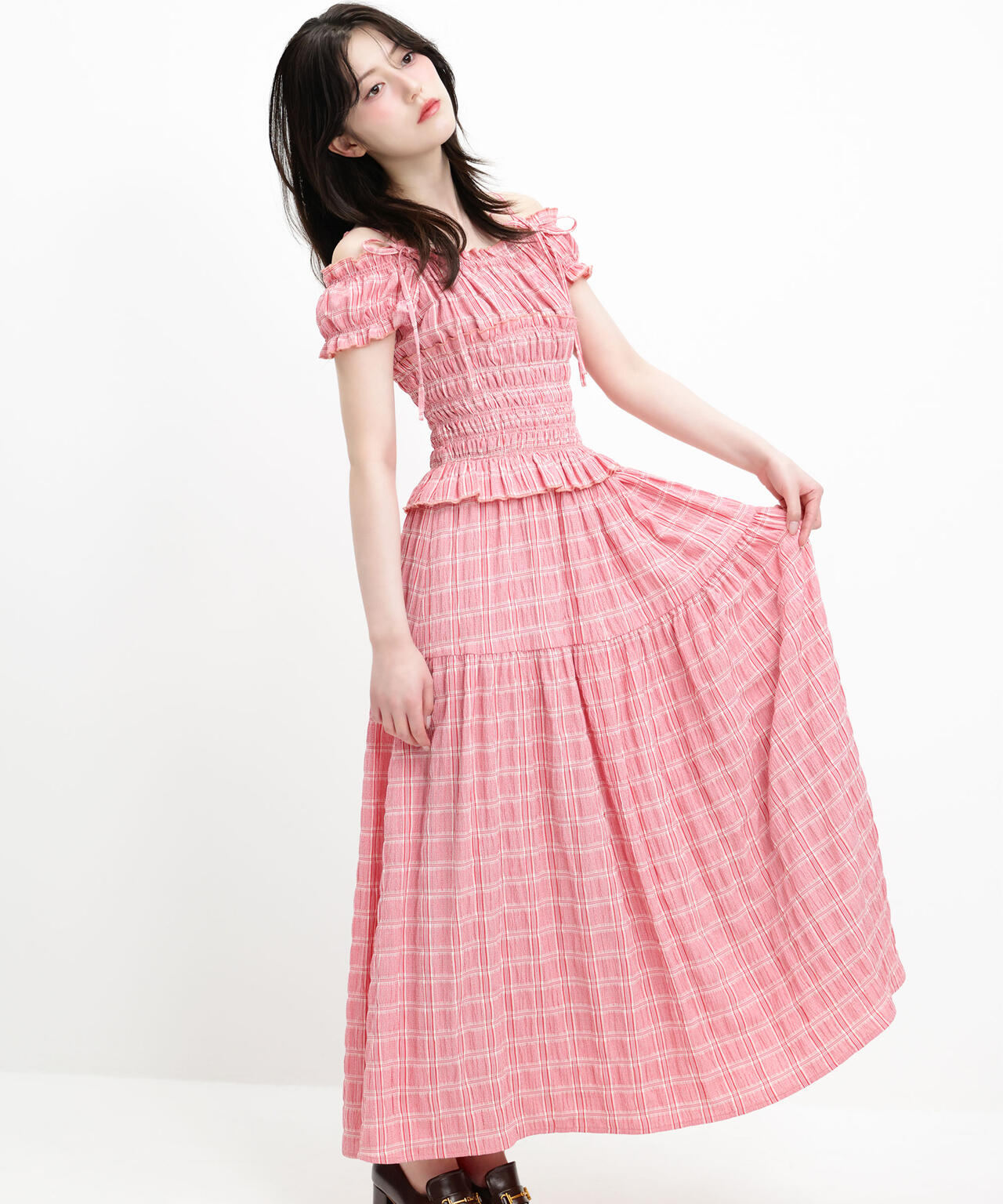 2wayスリーブシュリンクワンピース | JILL by JILL STUART（ジル バイ