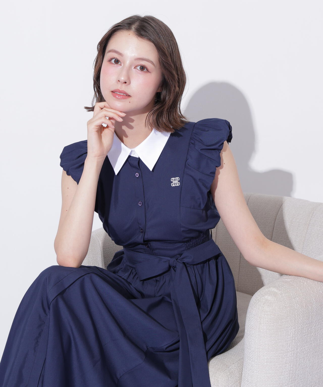 JILL by JILLSTUART 袖バルーンシャツワンピース 袖バルーンシャツワンピース | JILL by JILL STUART（ジル バイ ジル