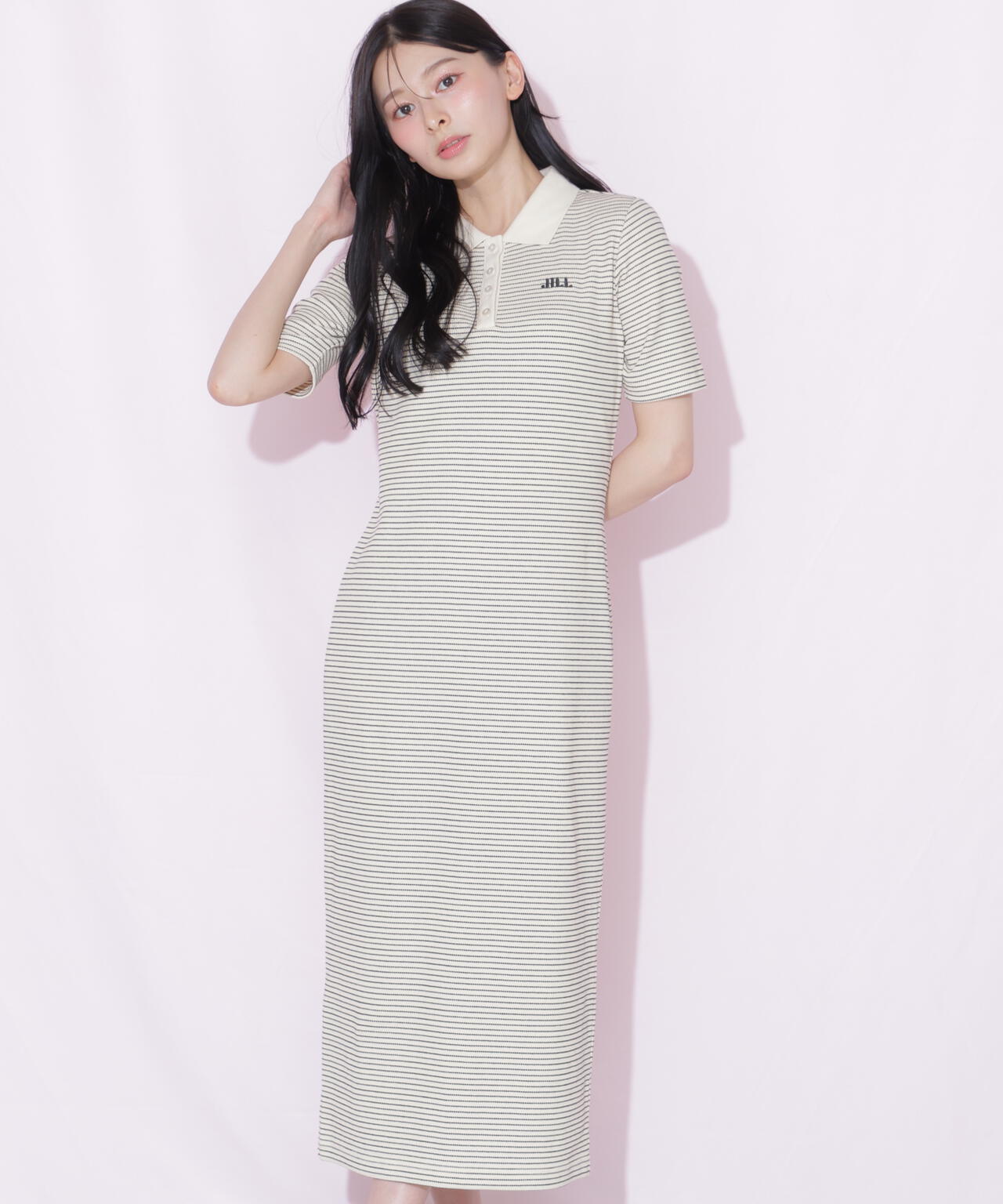 ワッフルポロワンピース | JILL by JILL STUART（ジル バイ ジル