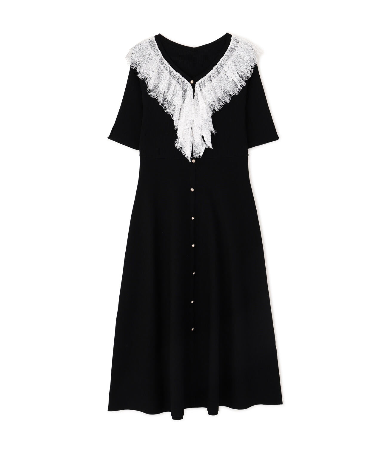レースフリルニットワンピース | JILL by JILL STUART（ジル バイ ジル