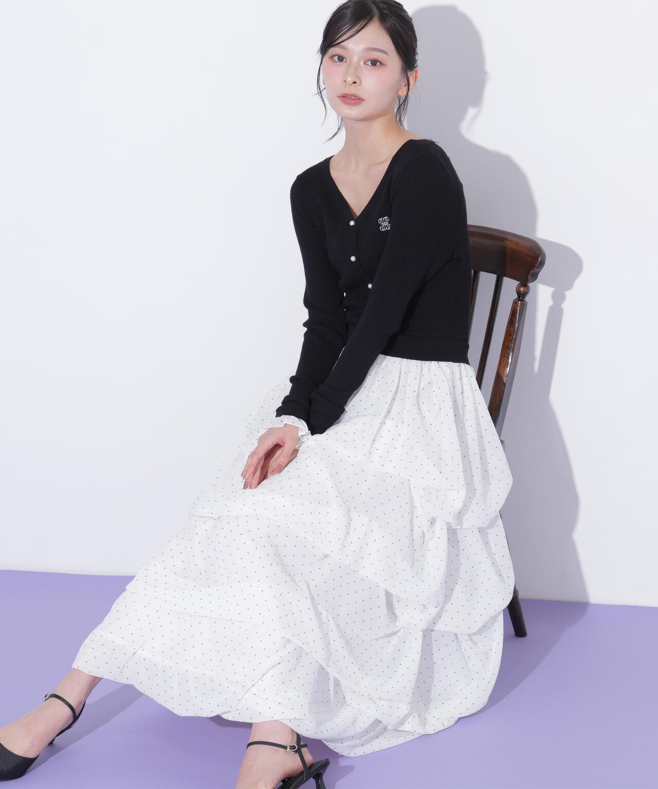 タックバルーンドッキングワンピース | JILL by JILL STUART（ジル