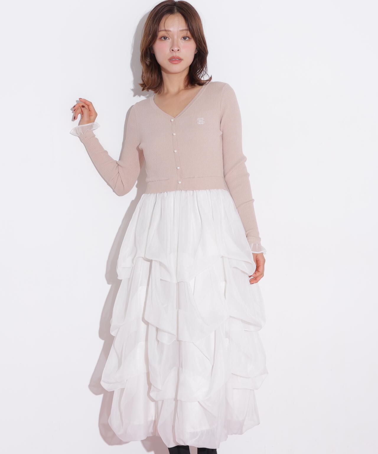タックバルーンドッキングワンピース | JILL by JILL STUART（ジル
