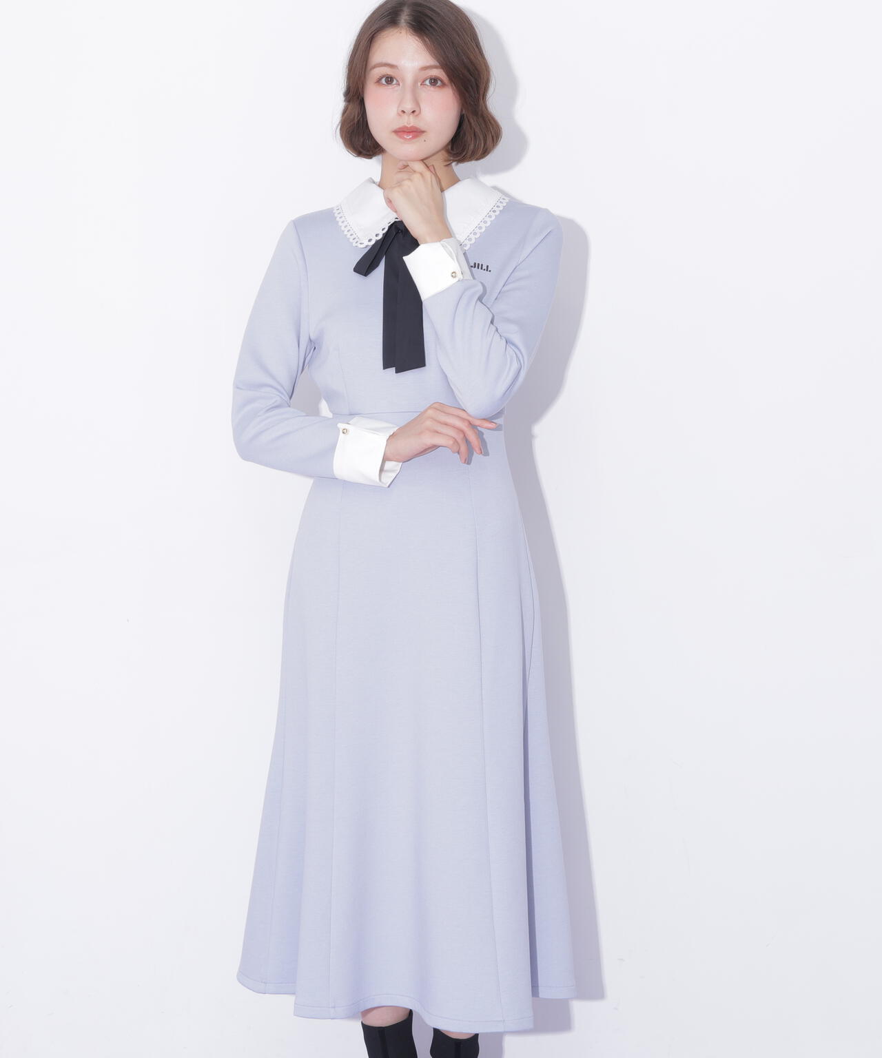 スカラップ襟リボンタイワンピース | JILL by JILL STUART（ジル バイ