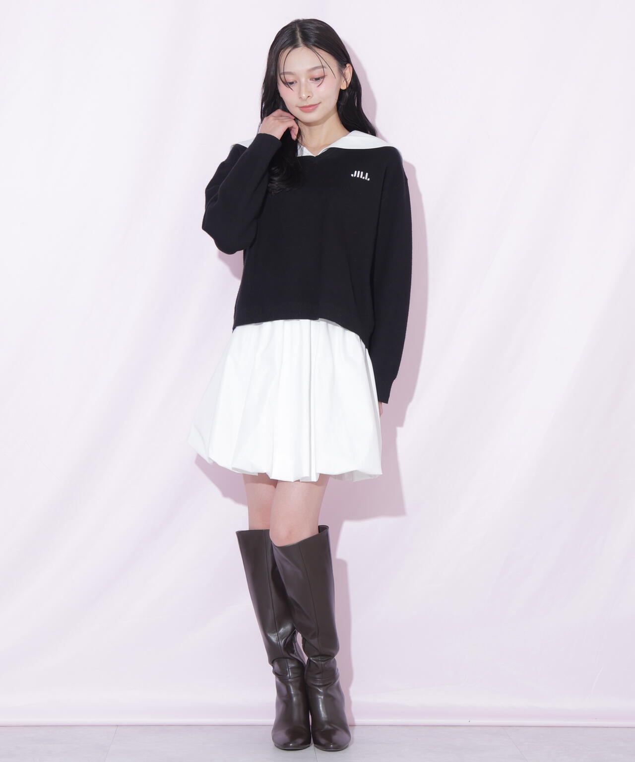 セーラーカラーニットセットアップ | JILL by JILL STUART（ジル バイ