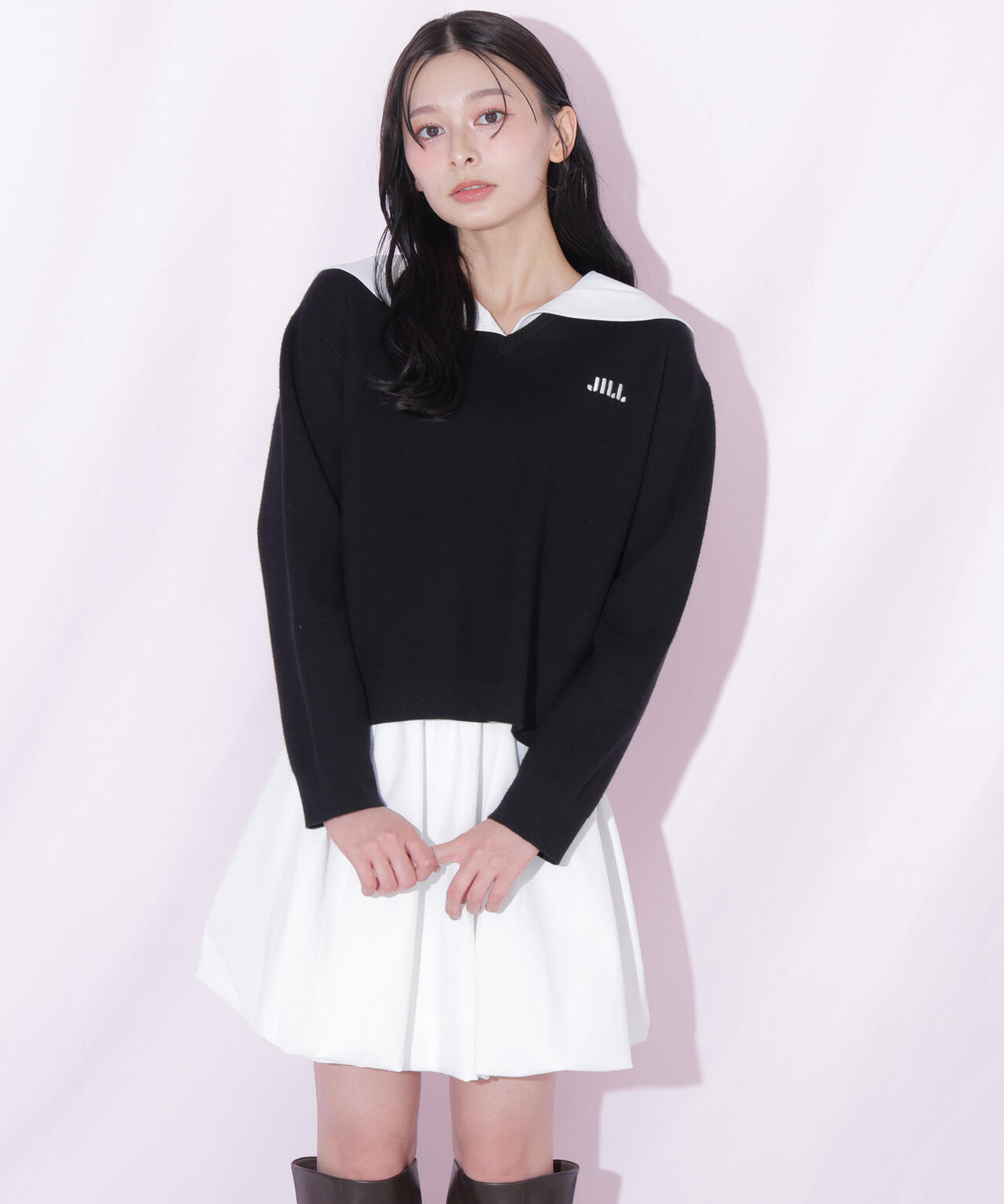 セーラーカラーニットセットアップ | JILL by JILL STUART（ジル バイ