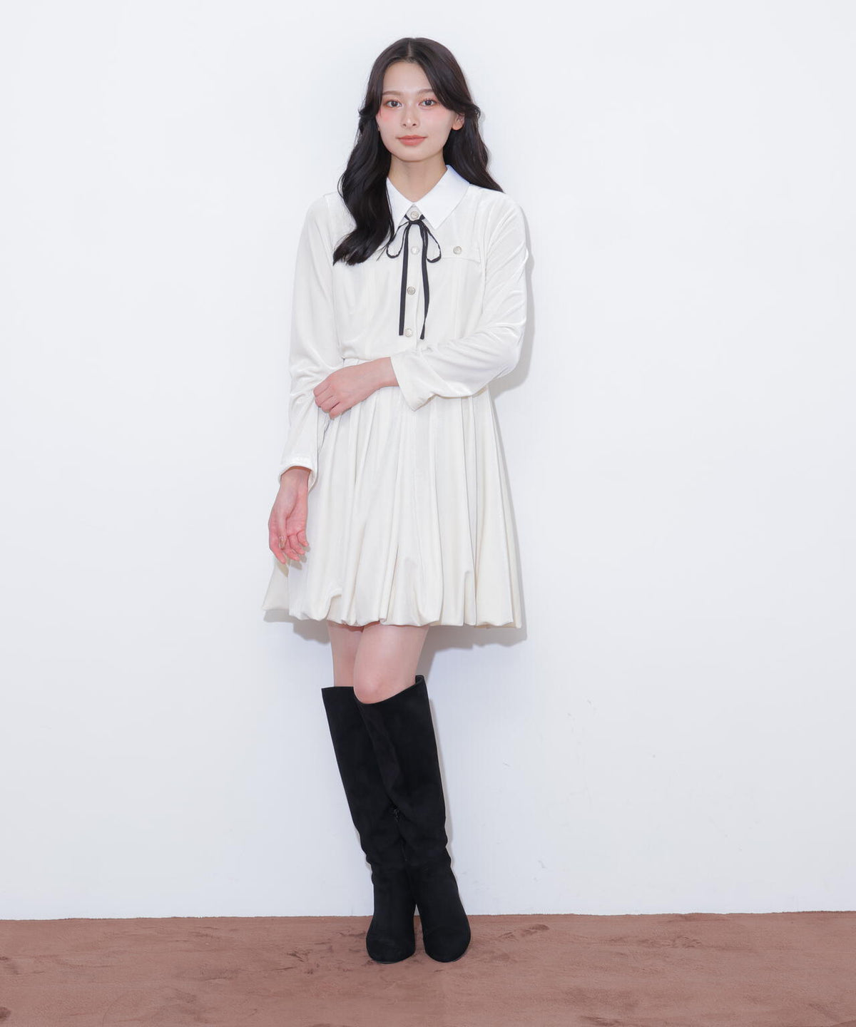 162cm 着用サイズ：M
