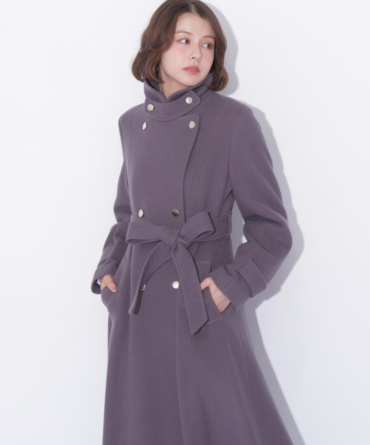 スタンドカラーウールレディコート | JILL by JILL STUART（ジル バイ